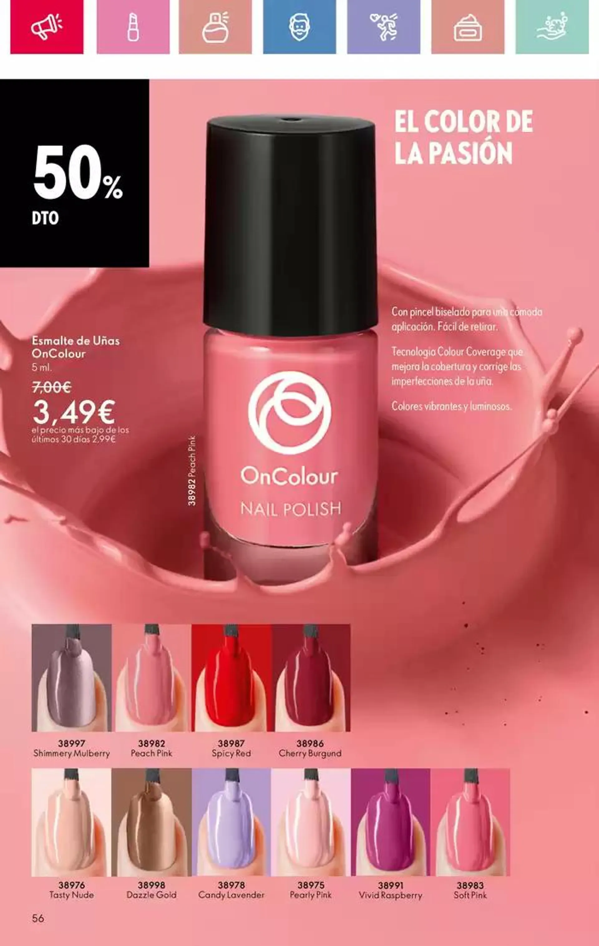 Catálogo de Catálogo Oriflame 30 de marzo al 19 de abril 2025 - Página 56