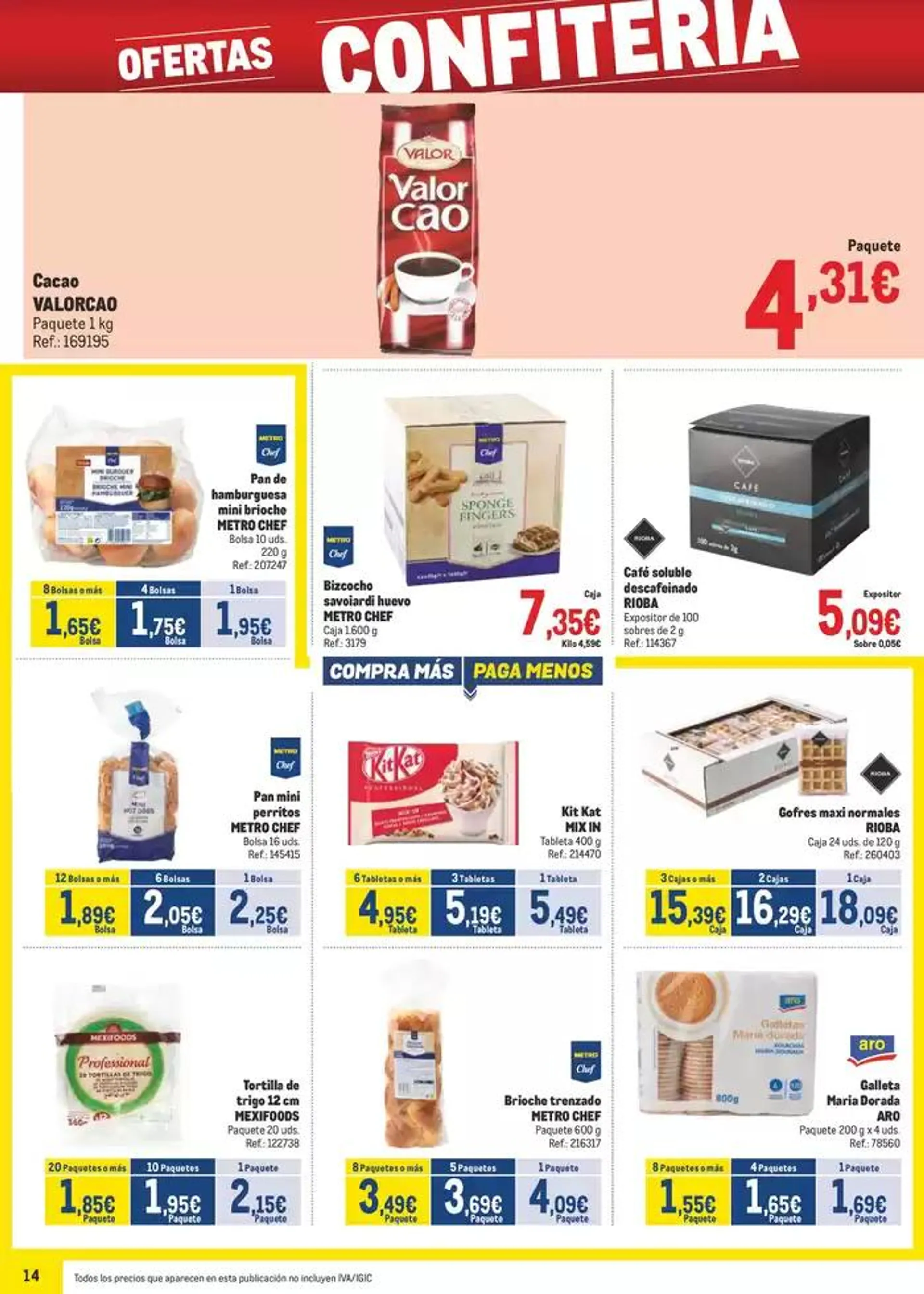 Catálogo de Makro Precios Cataluña 8 de abril al 4 de mayo 2025 - Página 14