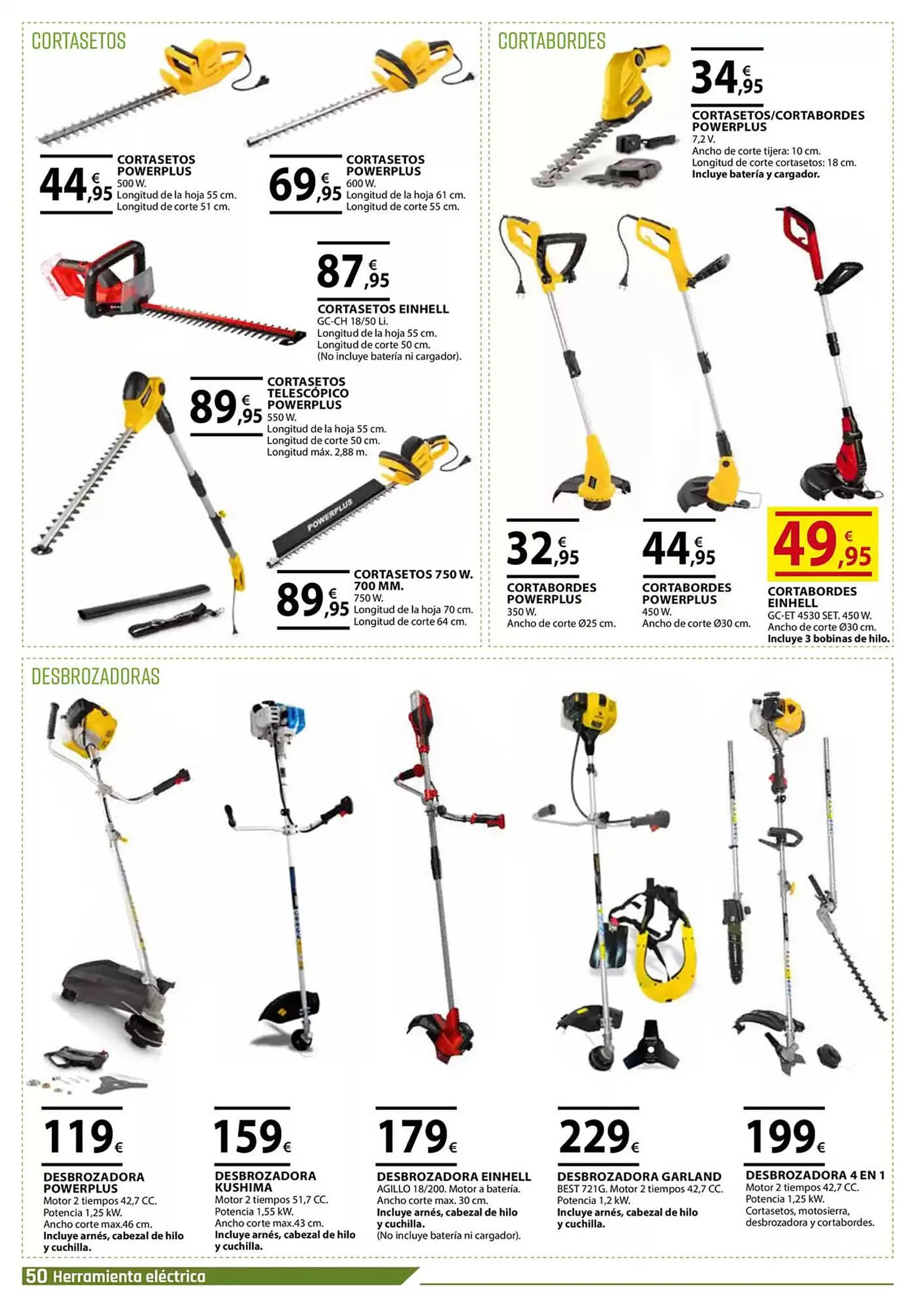 Catálogo de Folleto CMB Bricolage 28 de abril al 15 de julio 2025 - Página 50