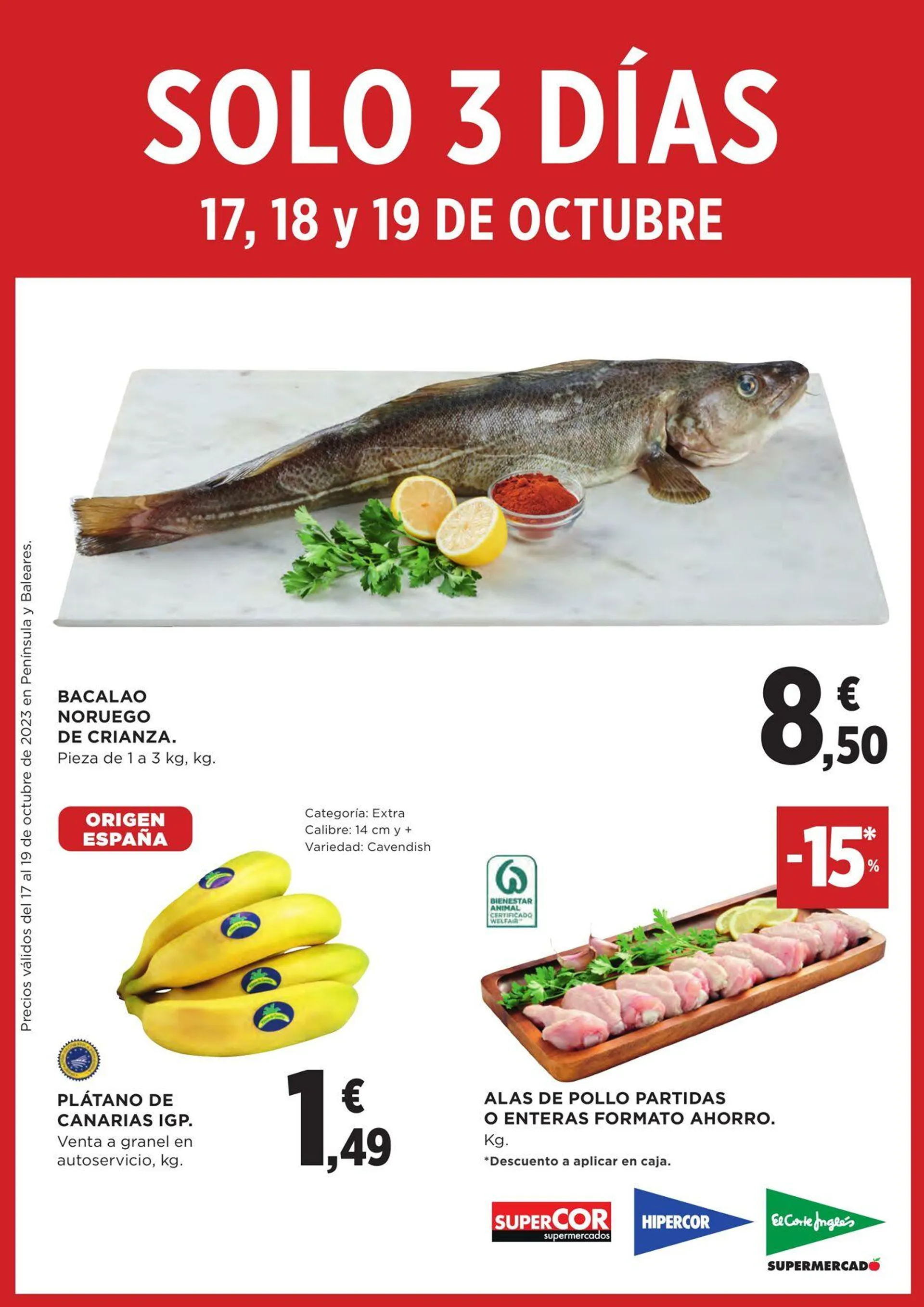 Catálogo de Hipercor Oferta actual 20 de octubre al 3 de noviembre 2024 - Página 1