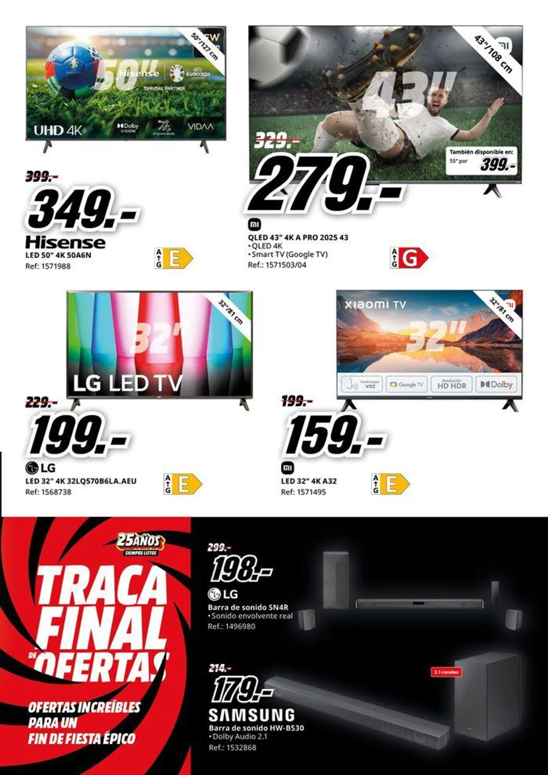 Traca final de Ofertas - 31