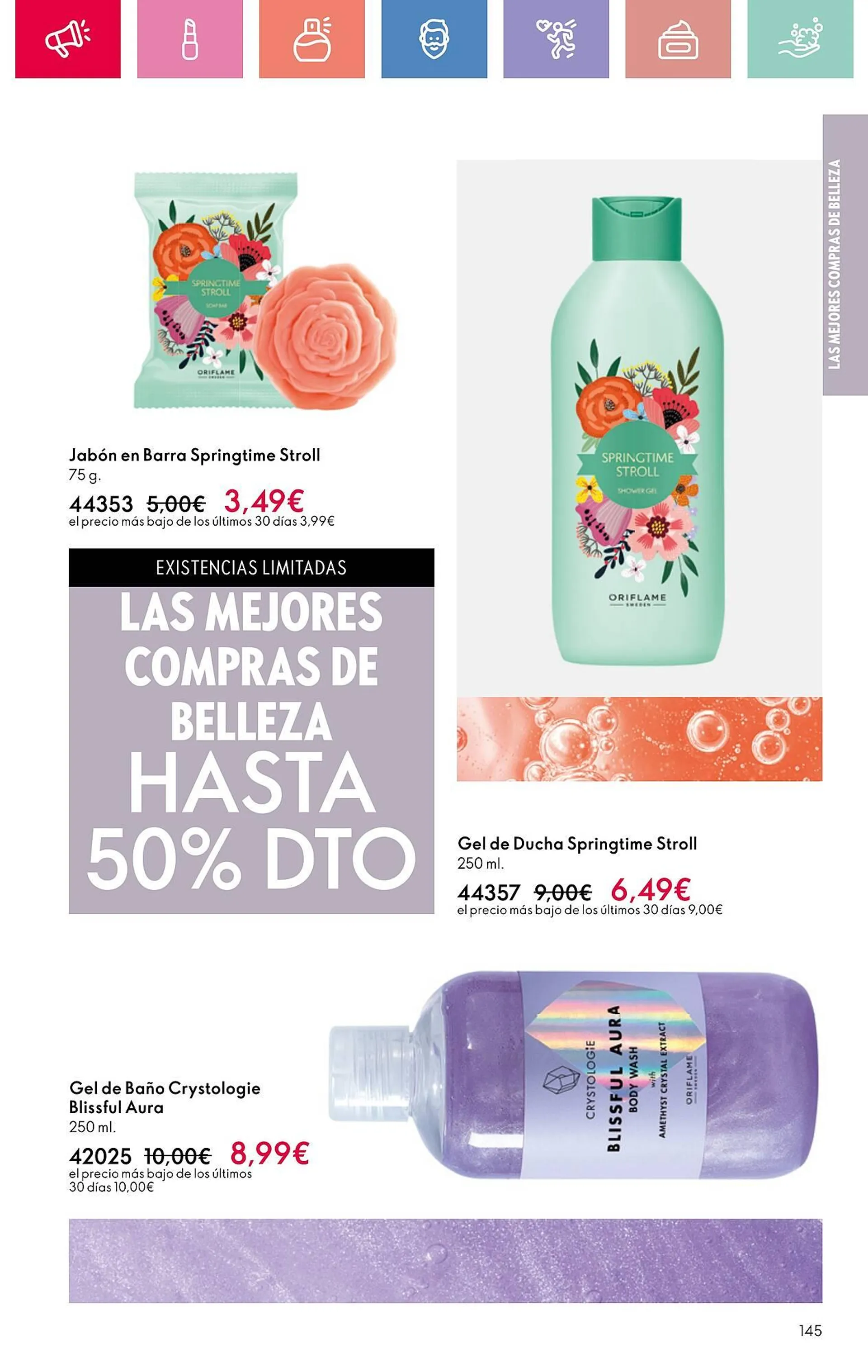 Catálogo de Folleto Oriflame 20 de abril al 20 de mayo 2025 - Página 145
