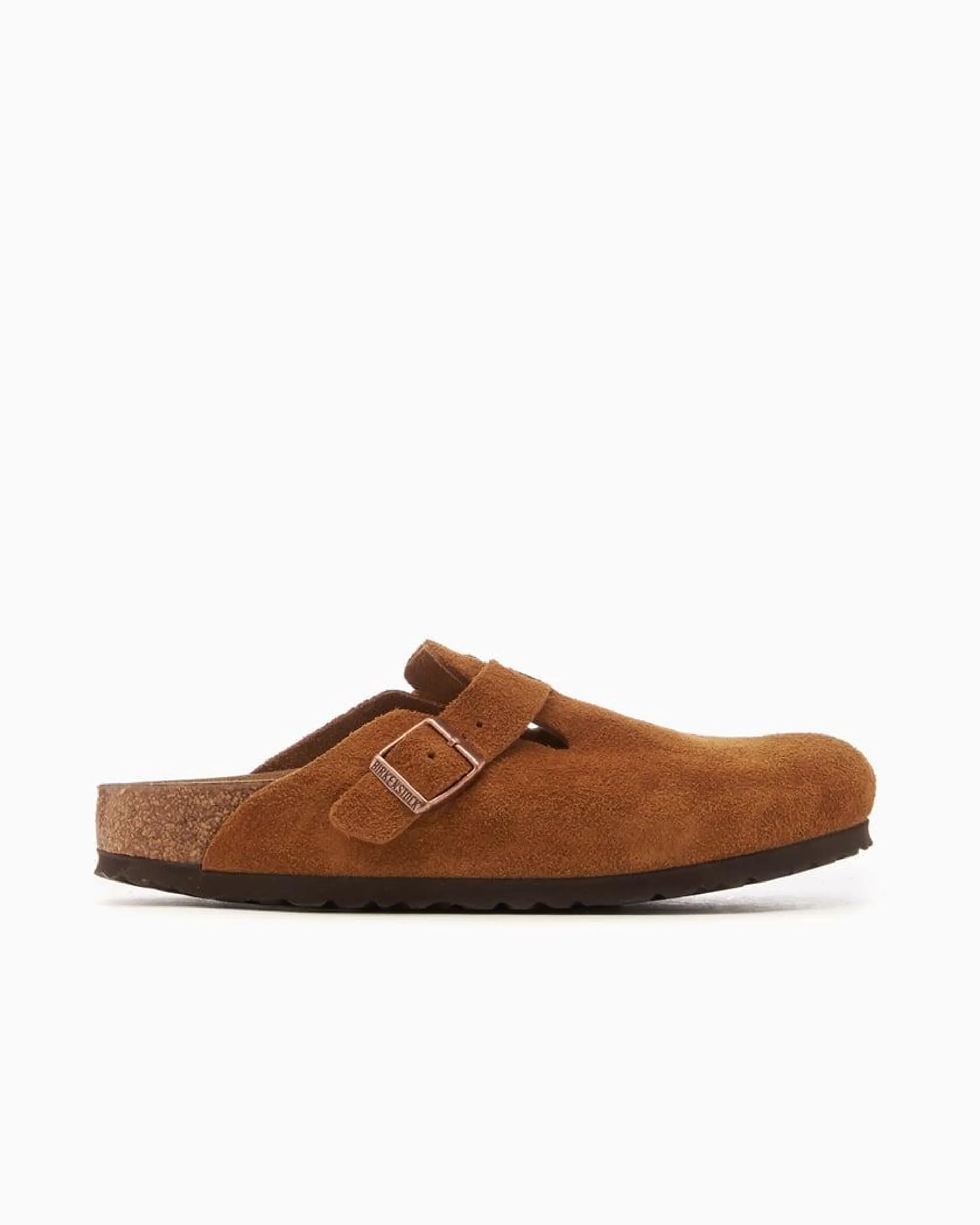 BIRKENSTOCK Boston Suede Leather Narrow