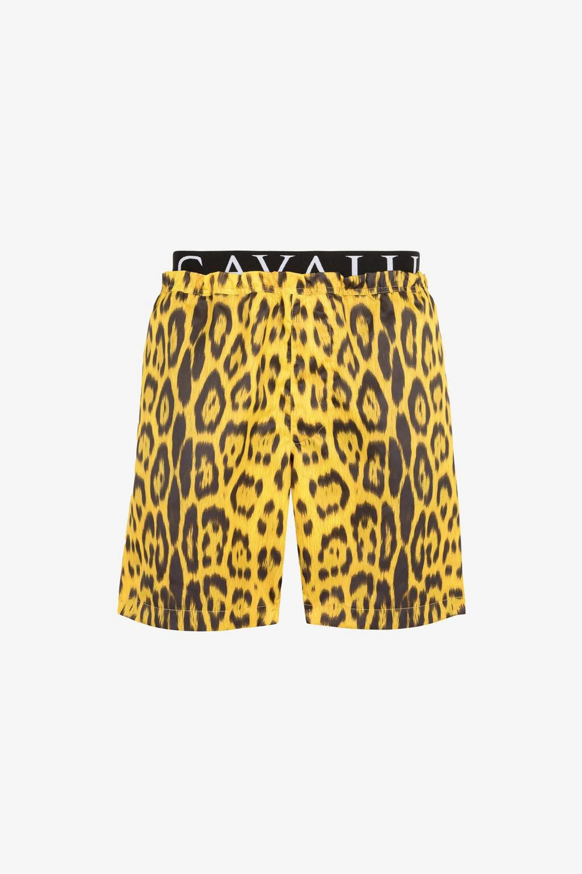 Bañador con logotipo y estampado Jaguar