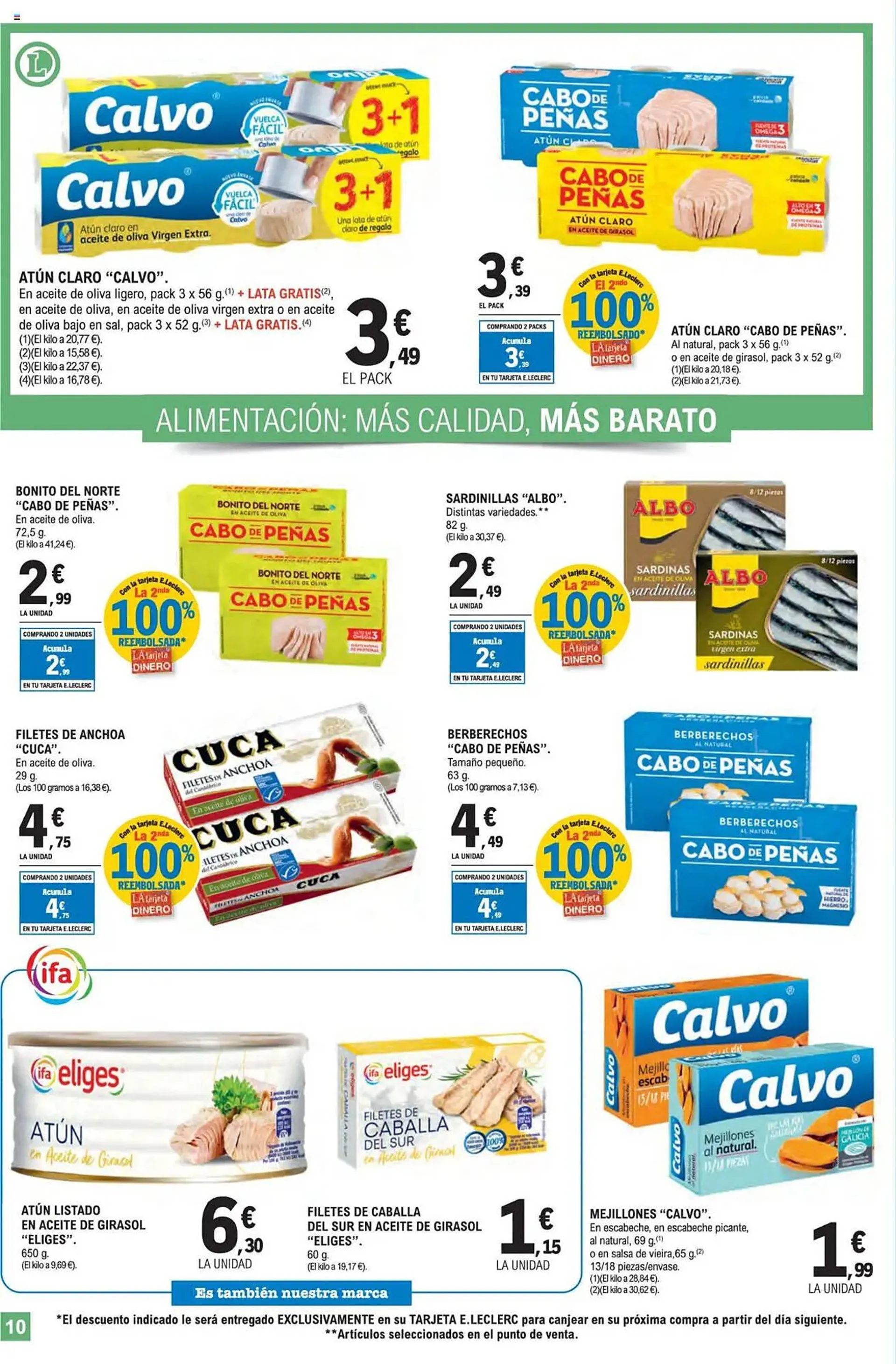 Catálogo de Folleto E.Leclerc 4 de junio al 15 de junio 2025 - Página 10