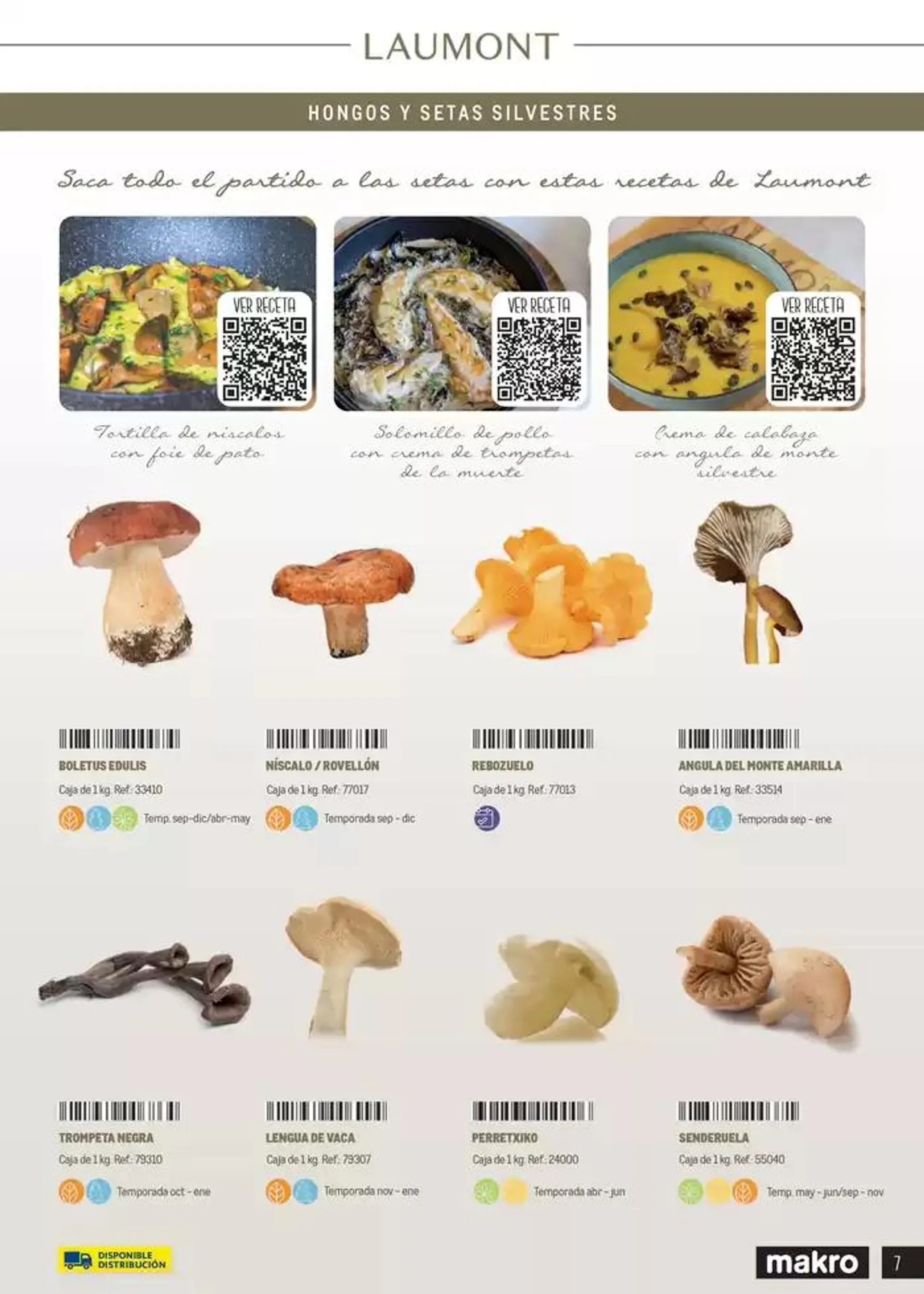 Catálogo de TRUFAS Y SETAS - CANARIAS 4 de marzo al 31 de diciembre 2025 - Página 7