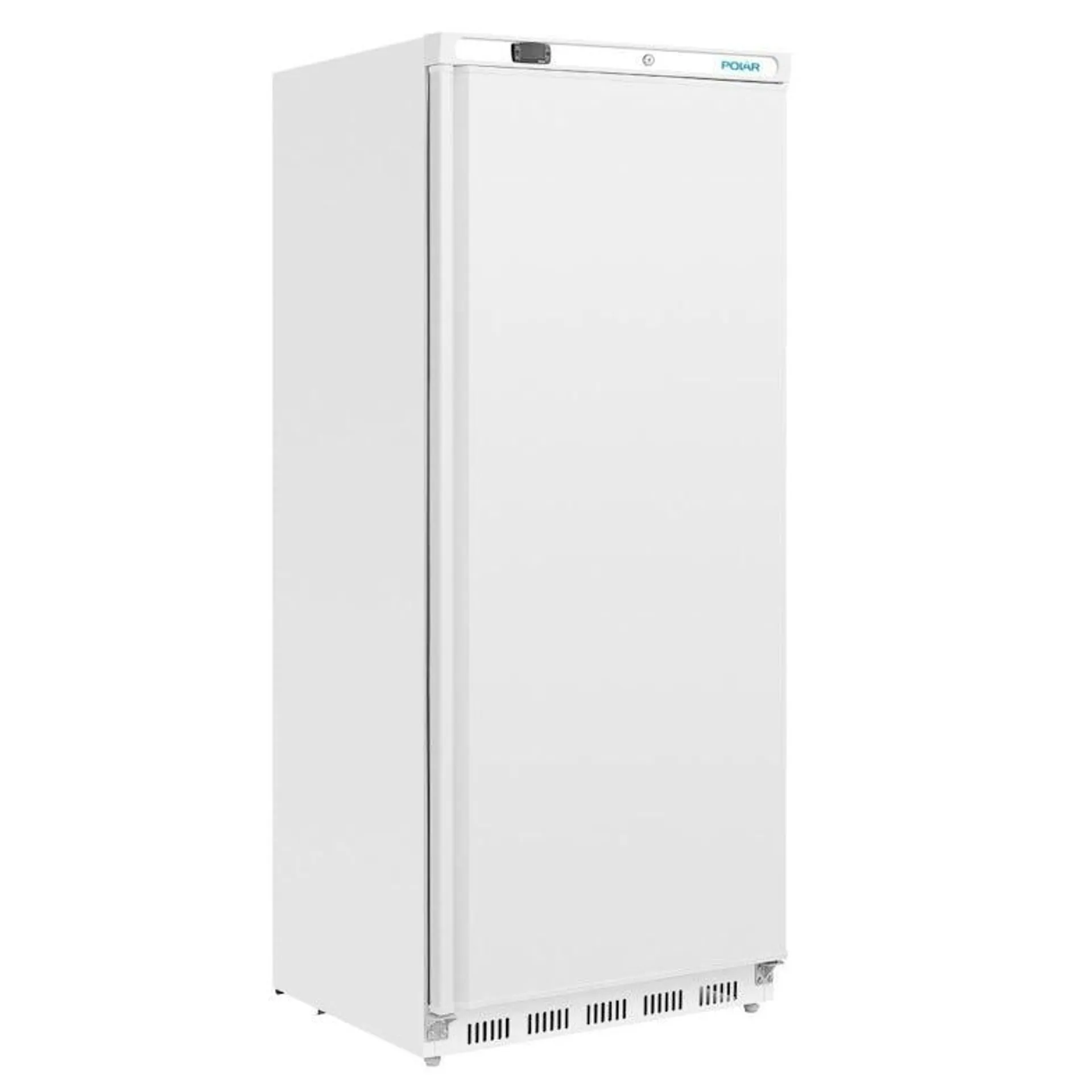 Congelador de 1 puerta, blanco, GN2/1, refrigeración estática, con cerradura, Polar 600L CD615