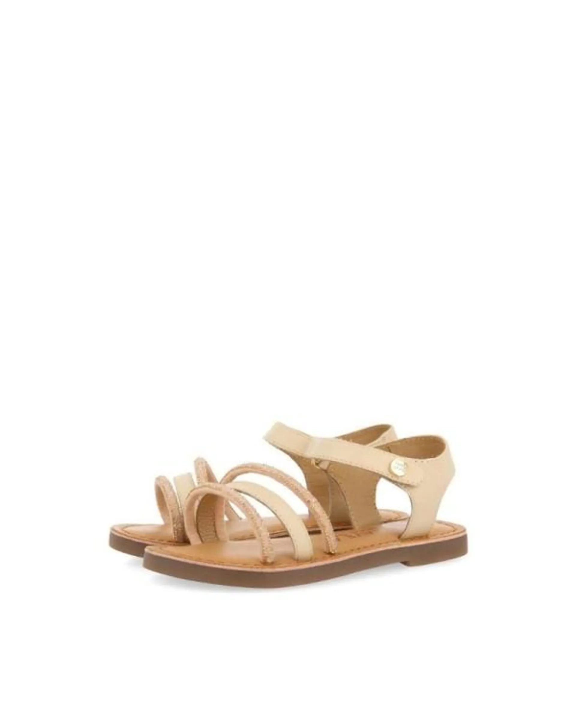 Sandalias Abiertas Infantil Beige 71507 SANTEE