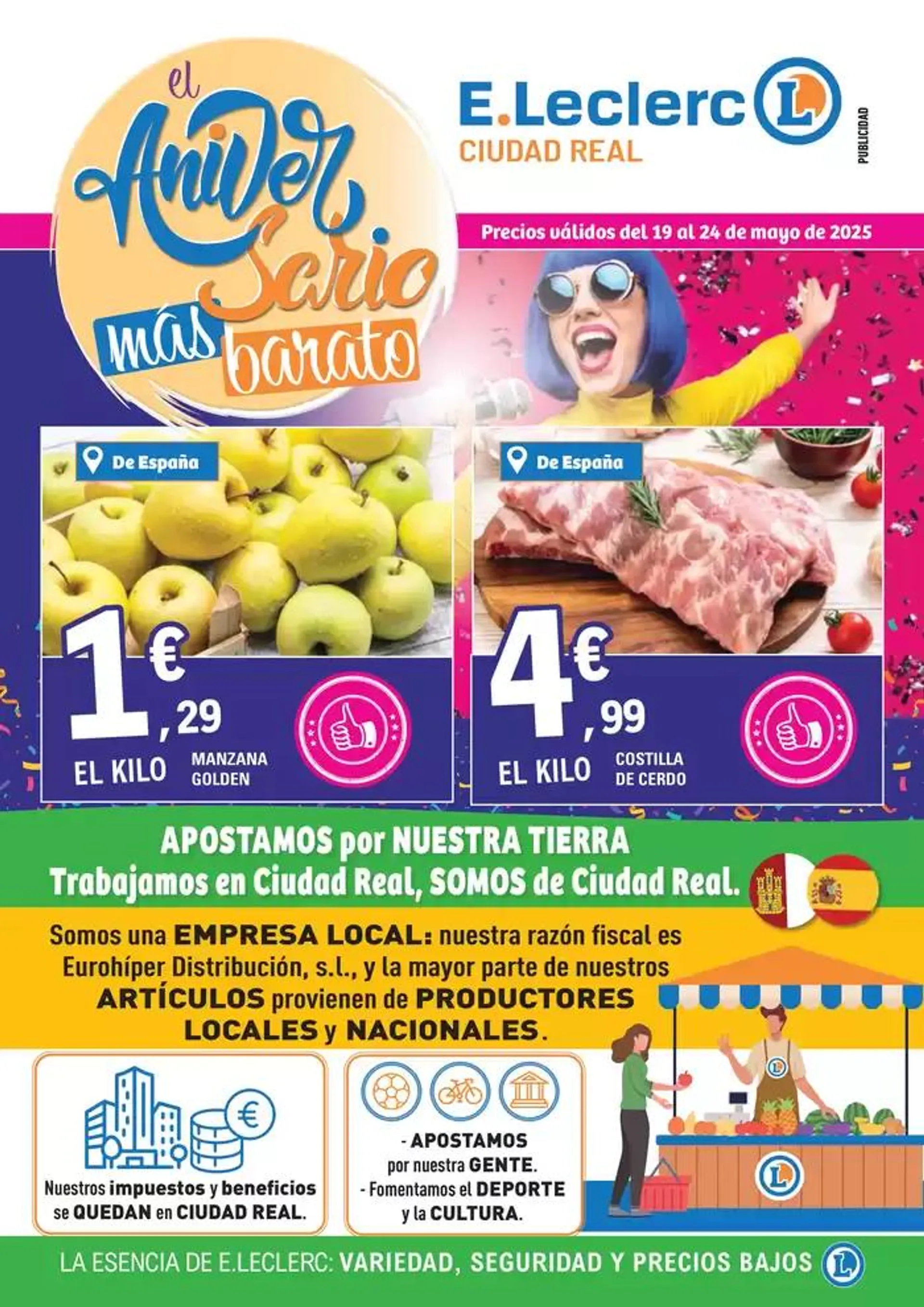 Catálogo de EL ANIVERSARIO MÁS BARATO 20 de mayo al 24 de mayo 2025 - Página 1