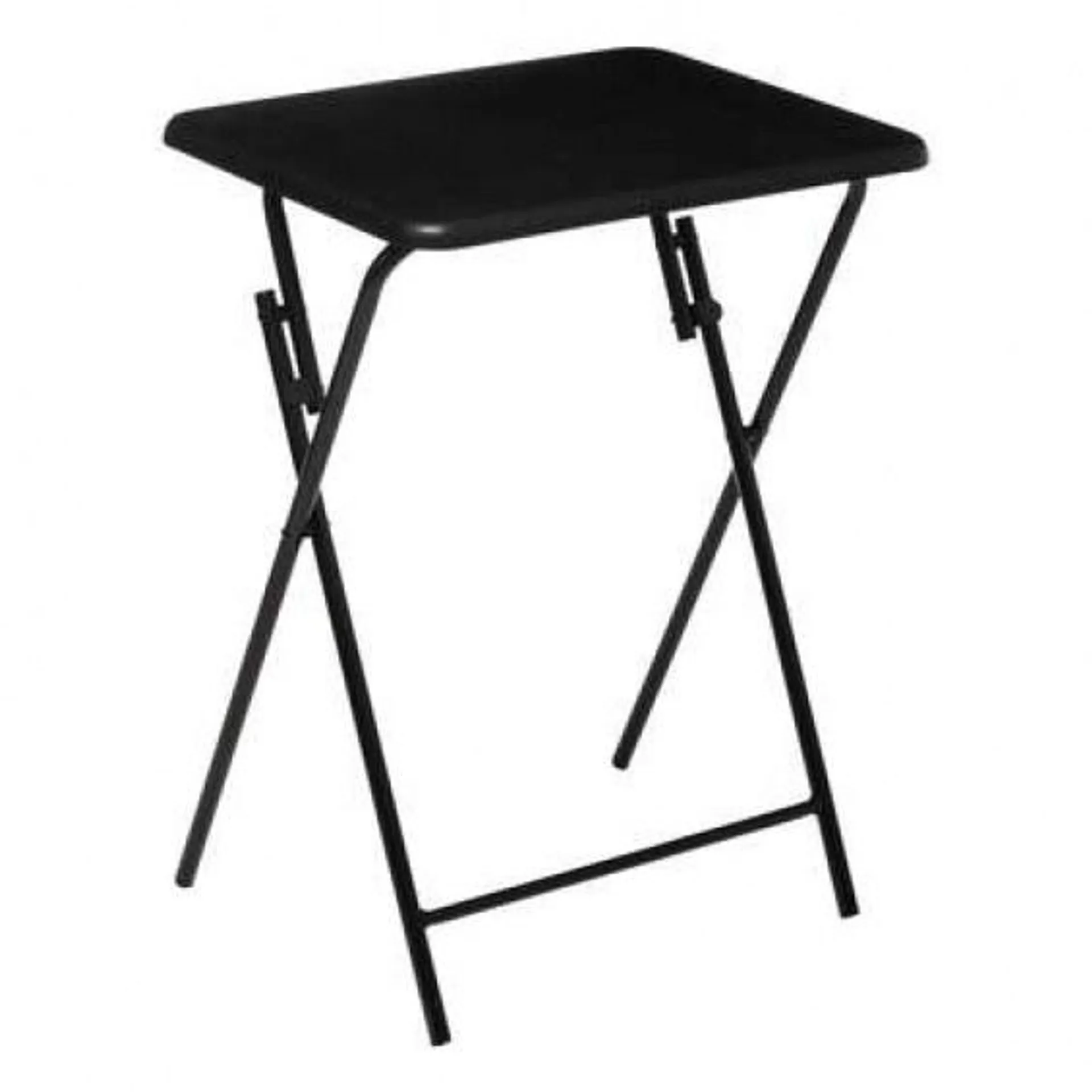 Mesa auxiliar plegable 48 X 38 CM NEGRO