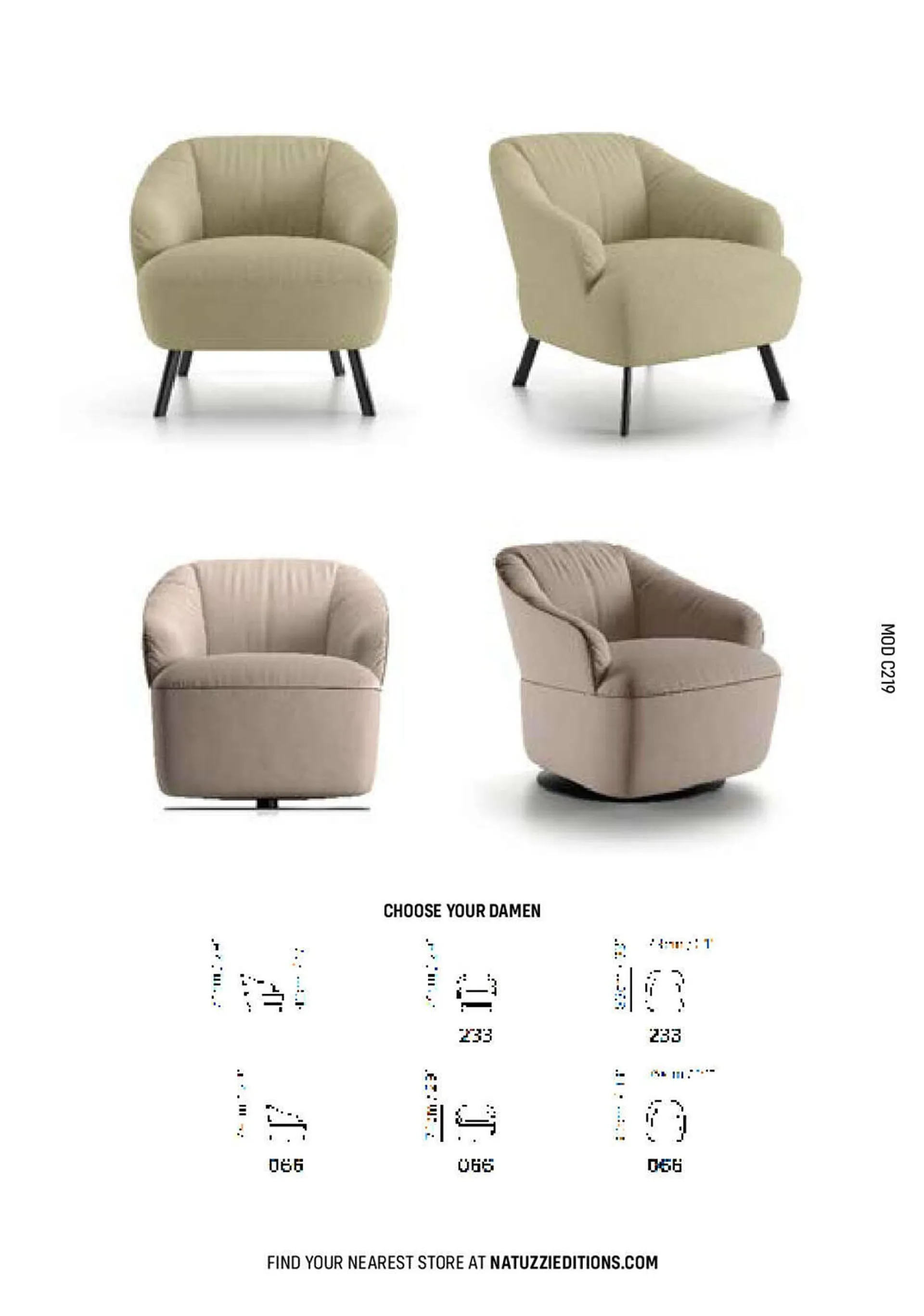 Catálogo de Folleto Natuzzi 6 de diciembre al 28 de diciembre 2024 - Página 101