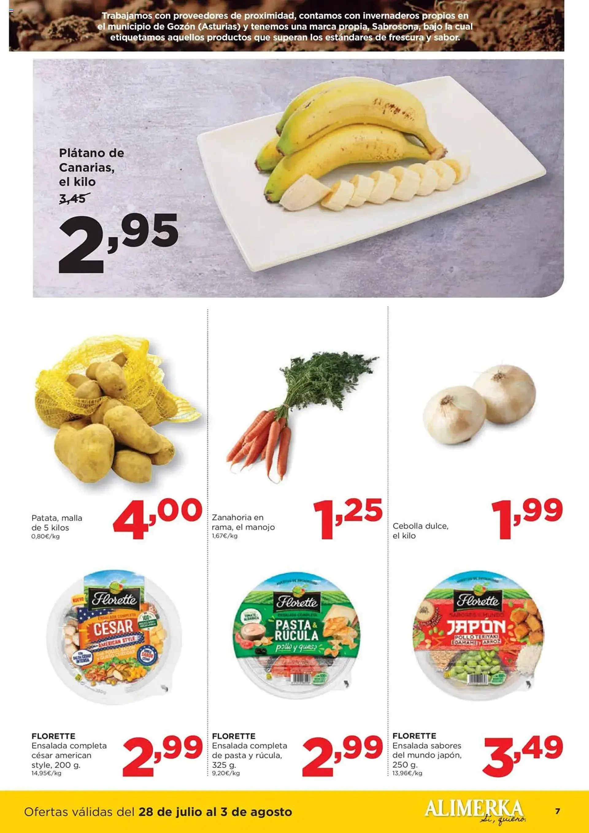Catálogo de Folleto Alimerka 28 de julio al 3 de agosto 2025 - Página 7