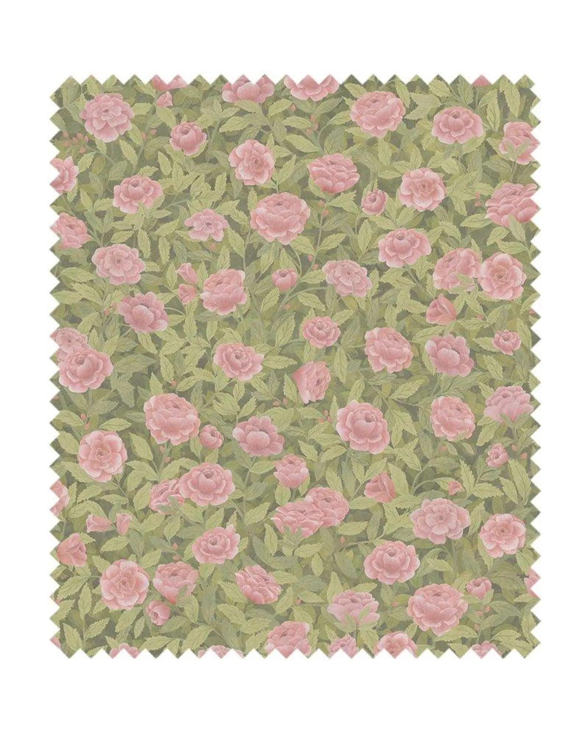 TELAS Idyll Roses Linen Union Blush F121-2009