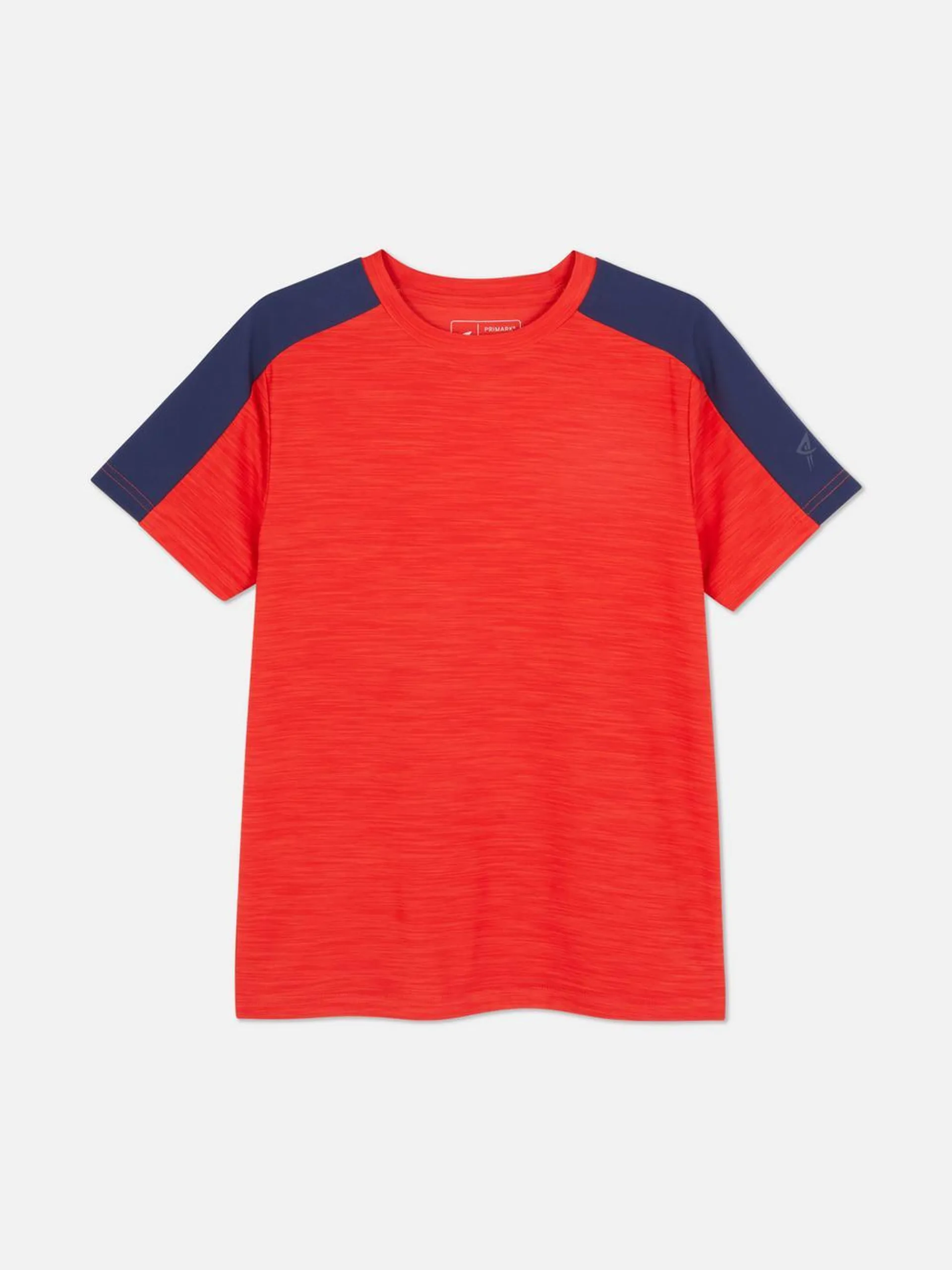 Camiseta deportiva bicolor