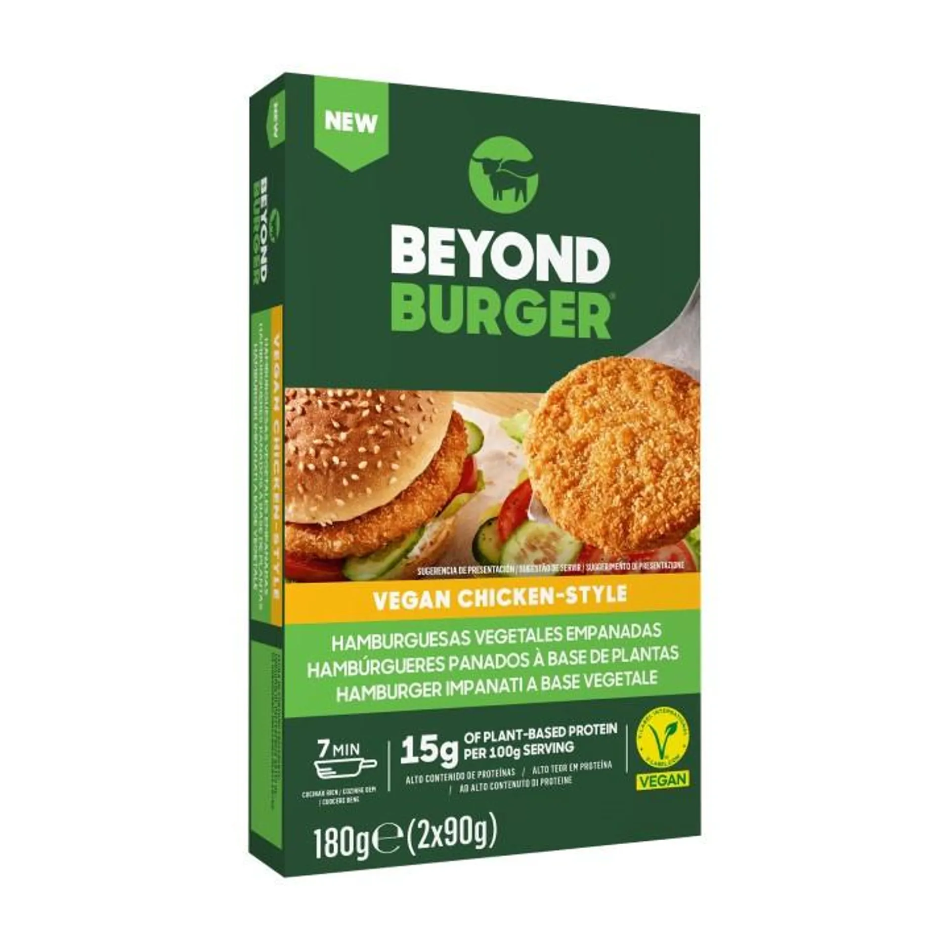 Beyond chicken burger