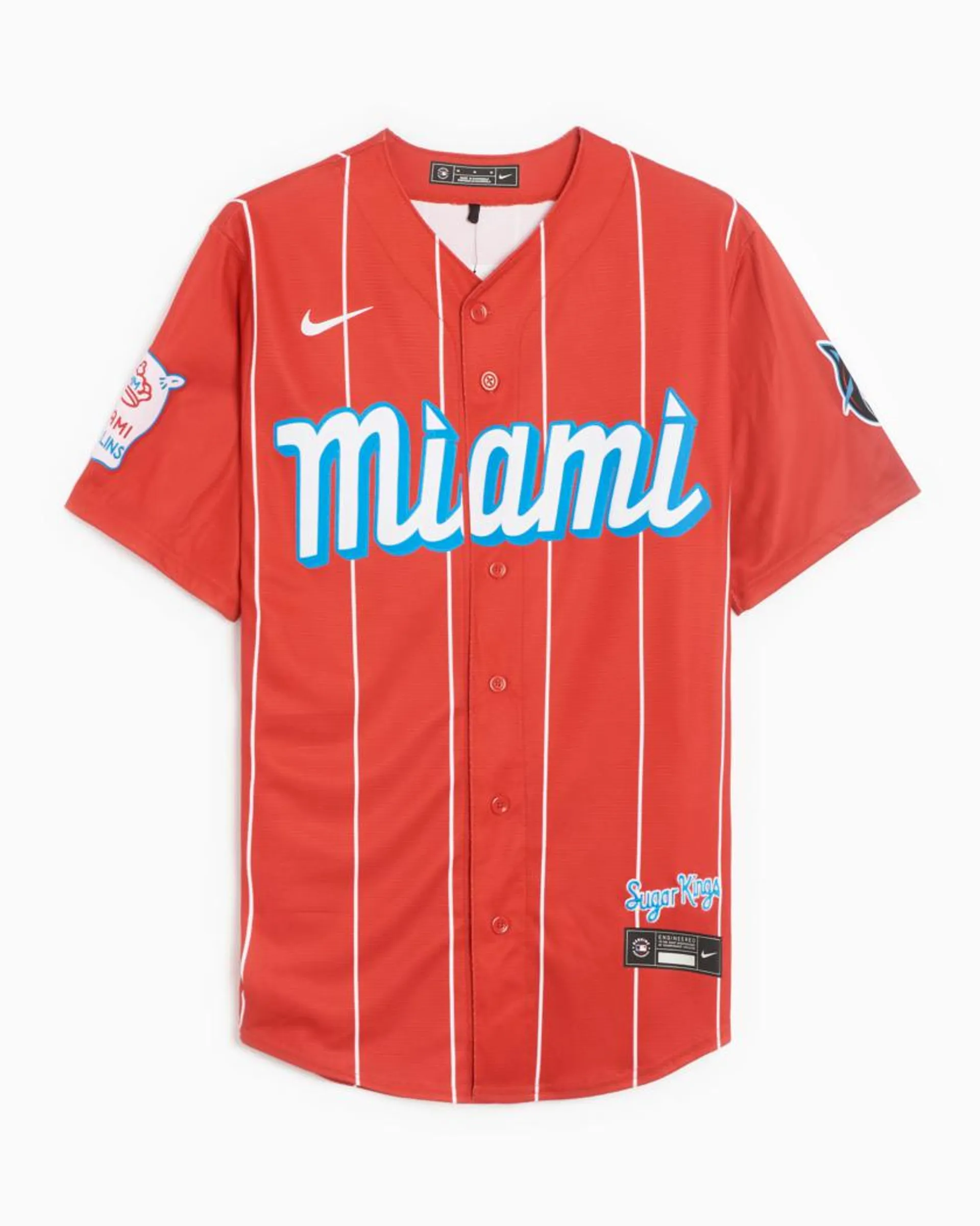 Nike Miami Marlins Men's Short Sleeve Baseball Shirt