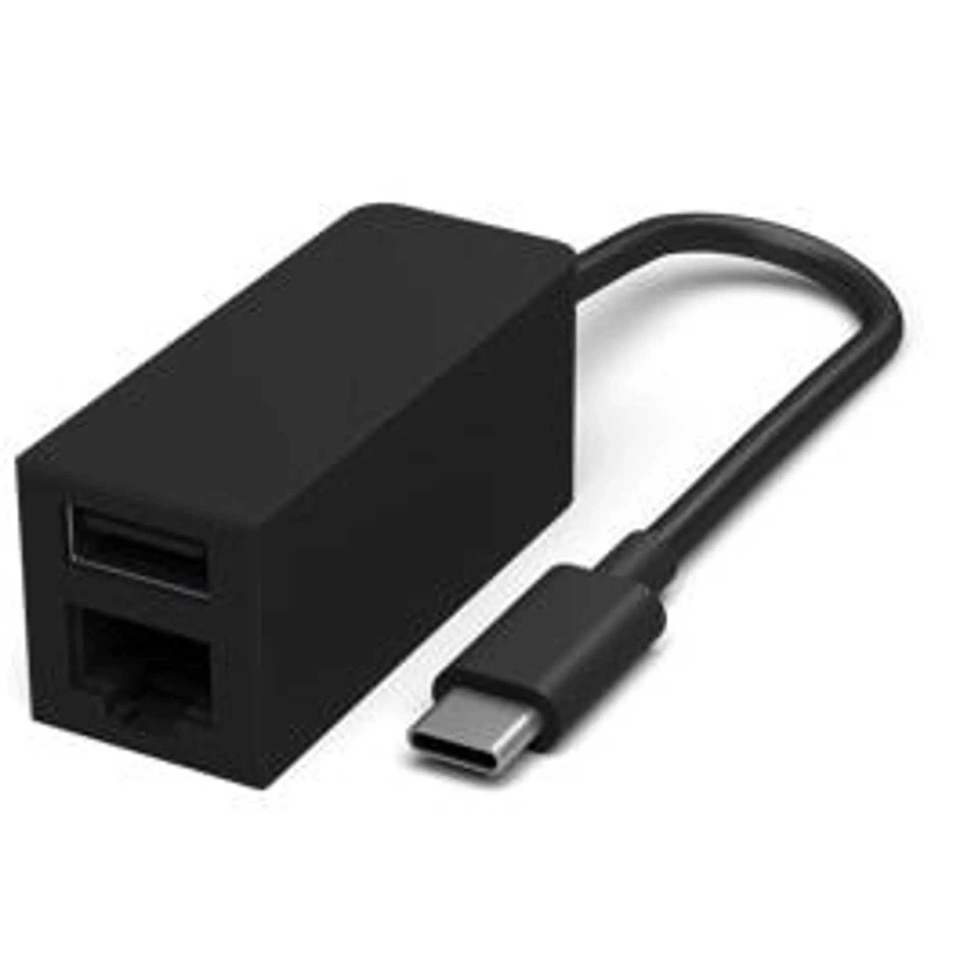 Adaptador USB-C a Ethernet y USB para Surface