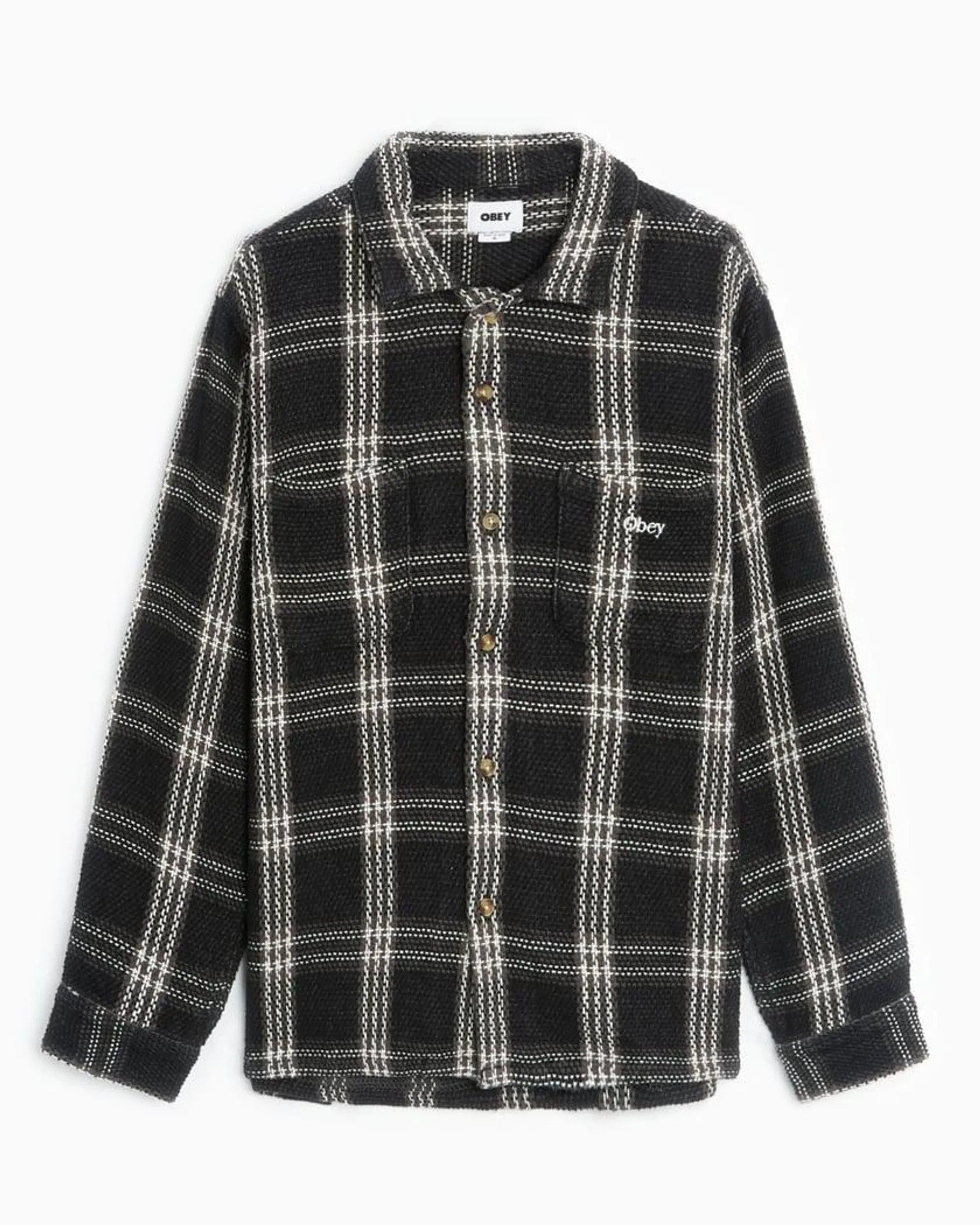 OBEY Clothing Wes Men's Woven Shirt
