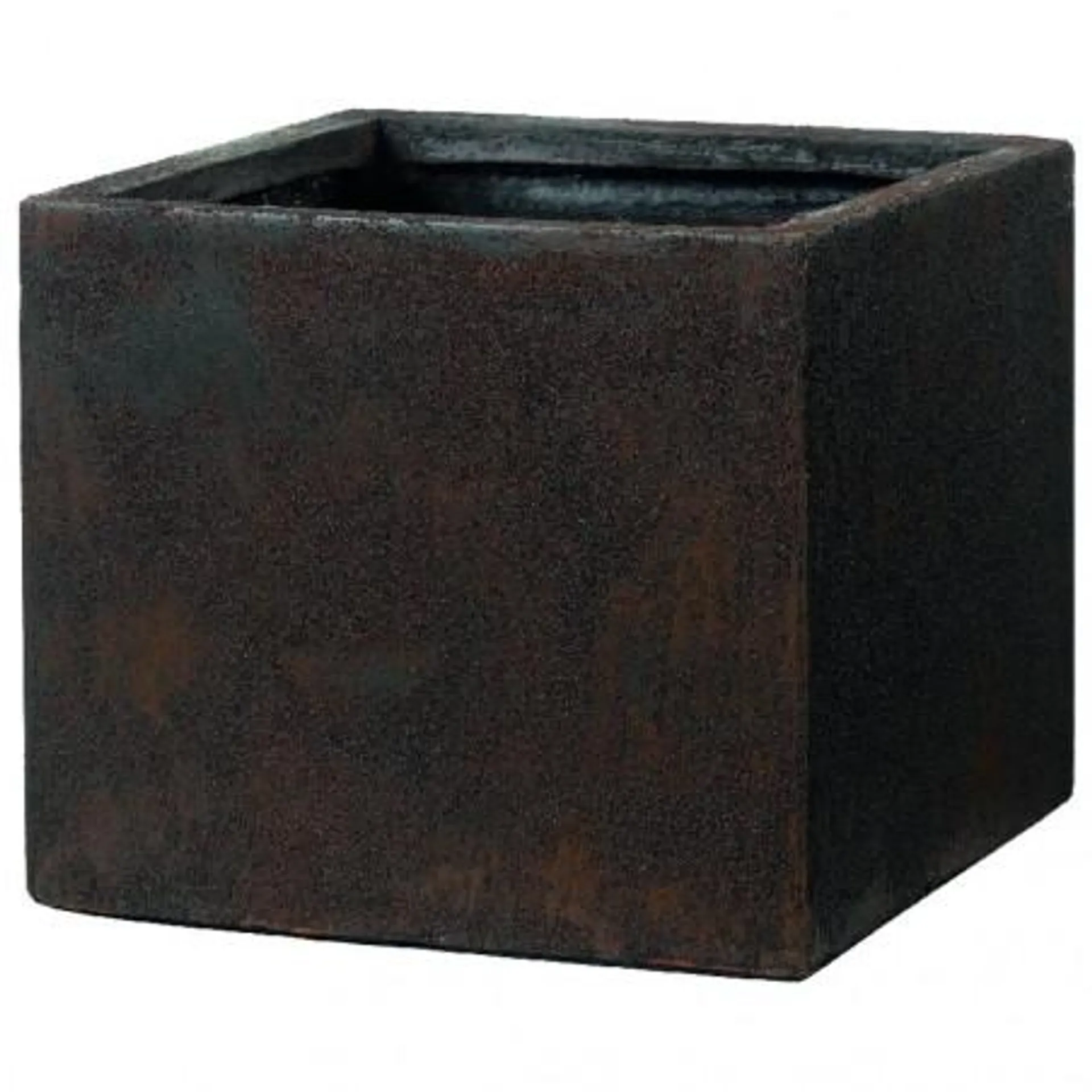 MACETA CUBO GYPSE RUSTICO