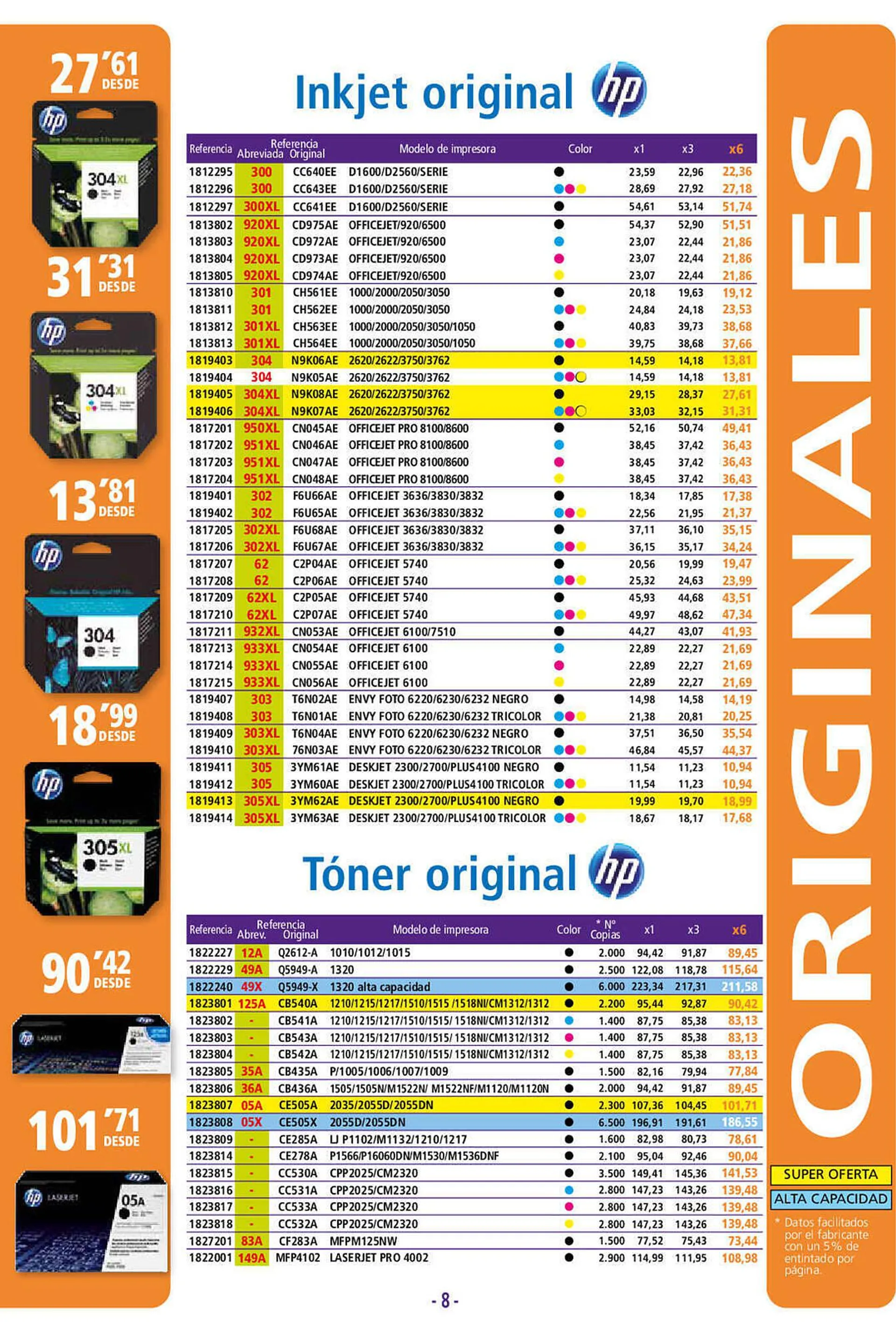 Catálogo de Folleto Folder 11 de octubre al 5 de febrero 2024 - Página 8