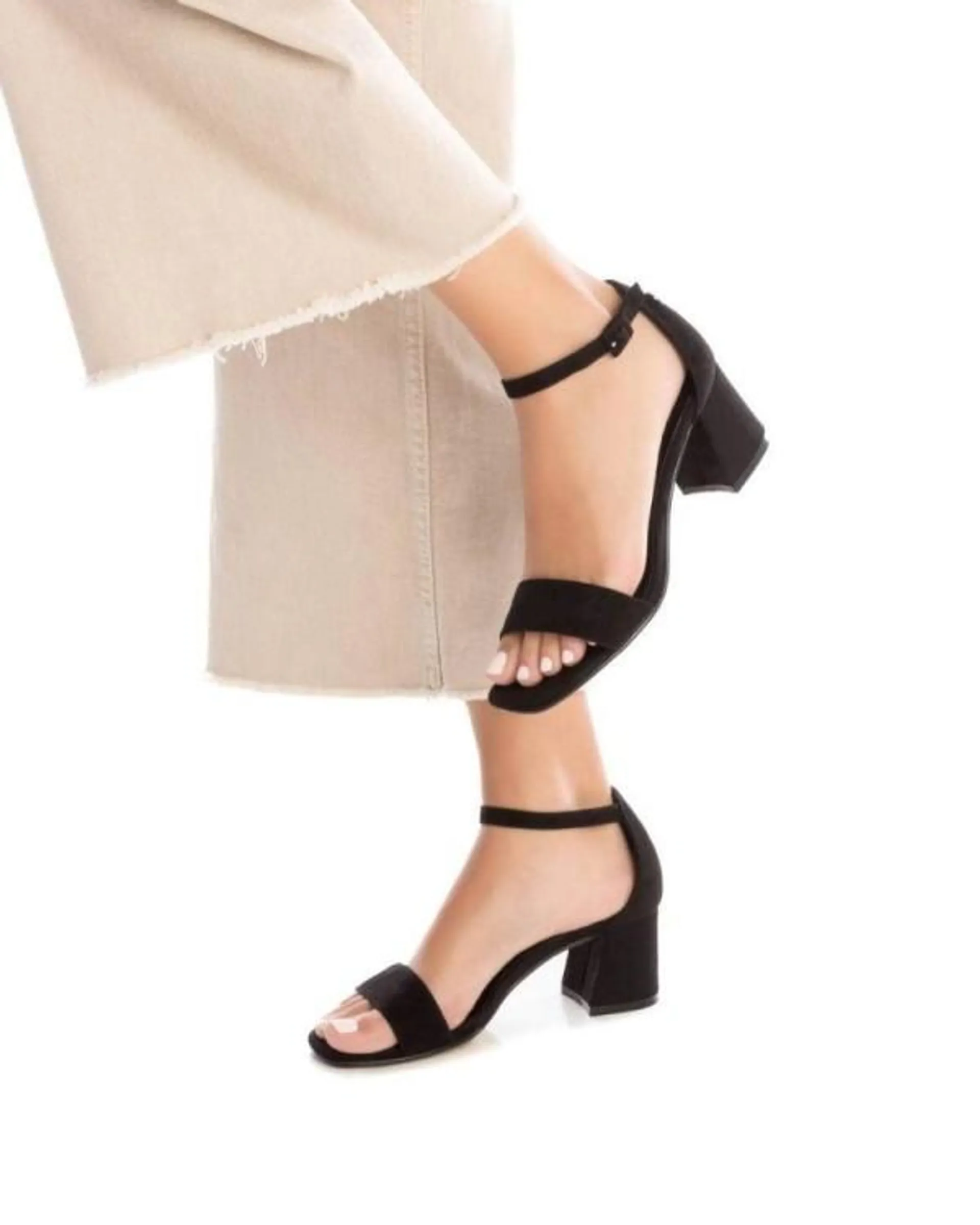 Sandalias Abiertas Mujer Negro 171830