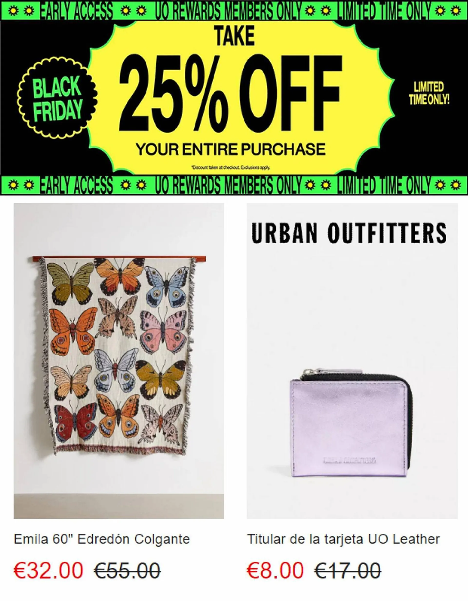 Folleto Urban Outfitters - 1