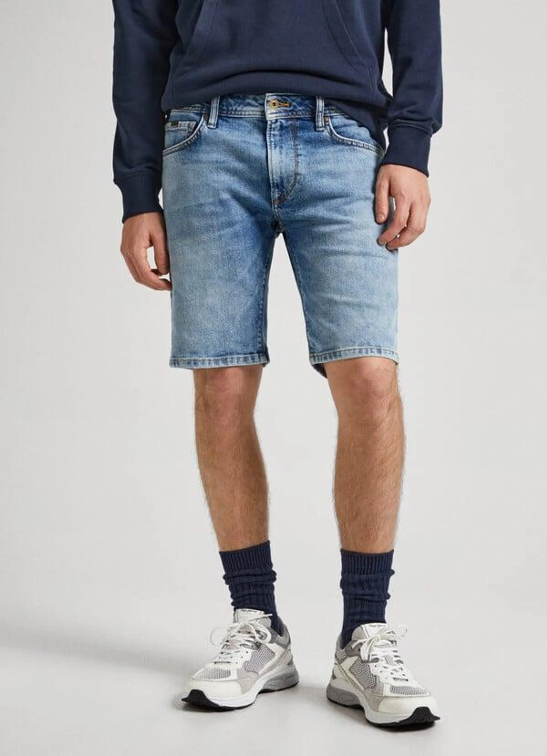 bermuda denim fit taper