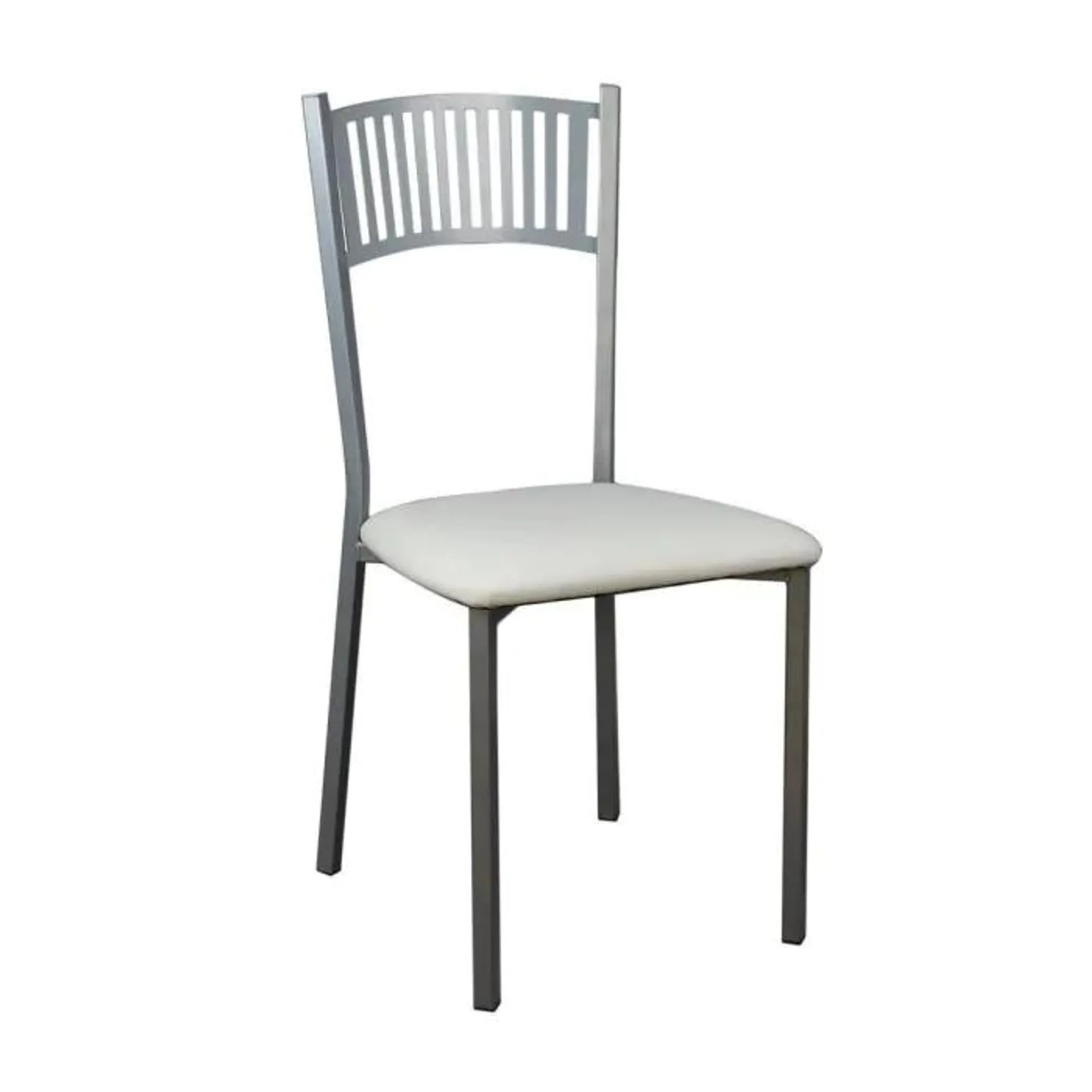 Silla de Cocina Tapizado Blanco ANET