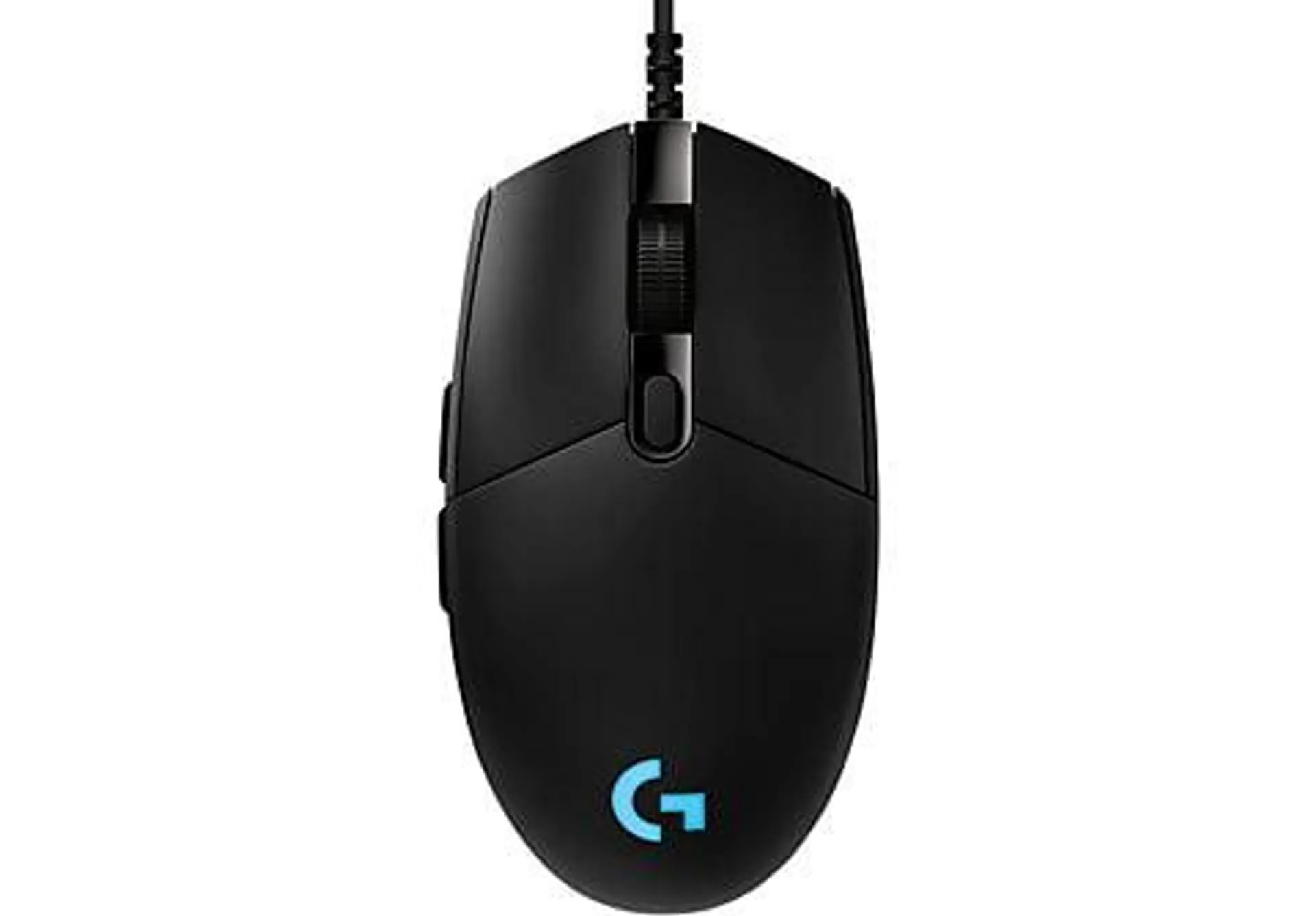 Ratón gaming - Logitech PRO Gaming Mouse, Sensor HERO 25K, 25600 DPI, RGB, Peso ultra reducido, 6 Botones programables, Memoria integrada, Negro