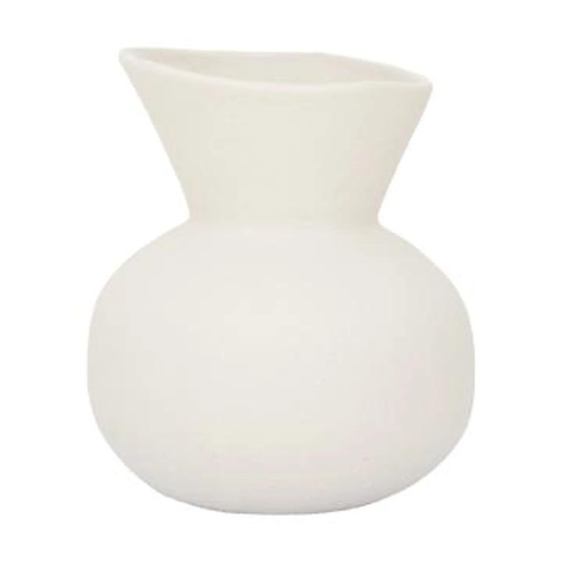 Saga vase 25 cm White