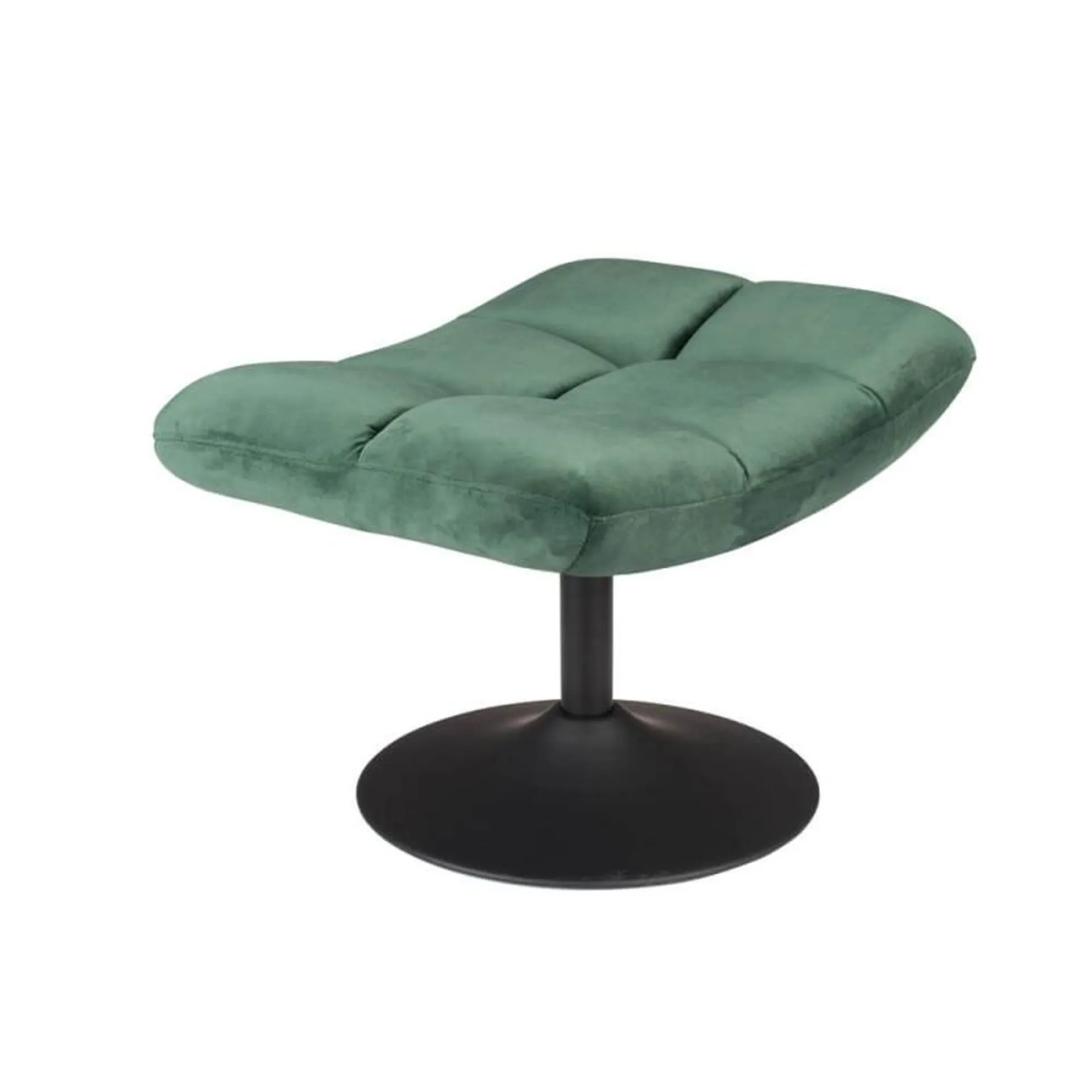 Puff Hocker Bar Velvet Verde