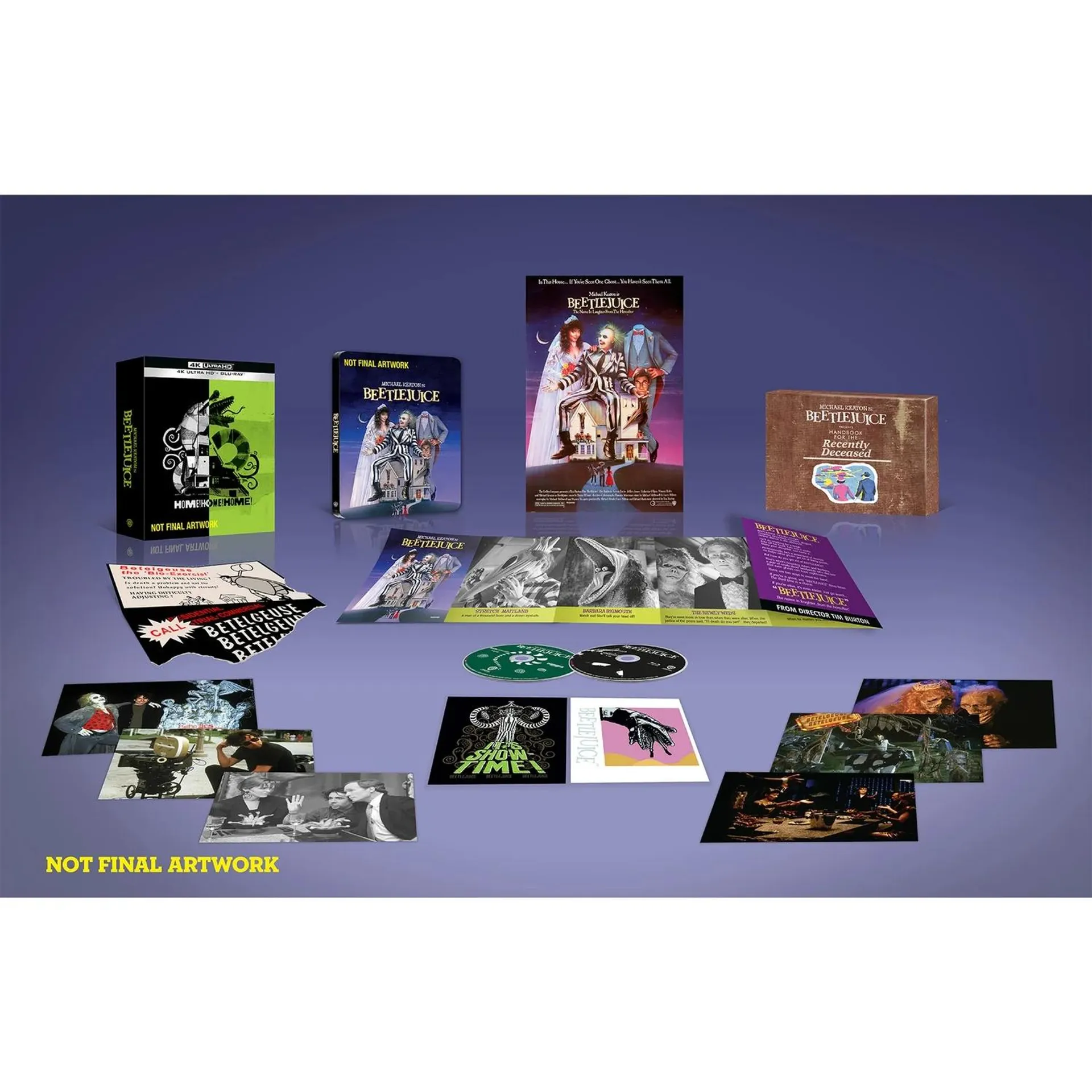 Beetlejuice Zavvi Exclusive Collector's Edition 4K Ultra HD Steelbook