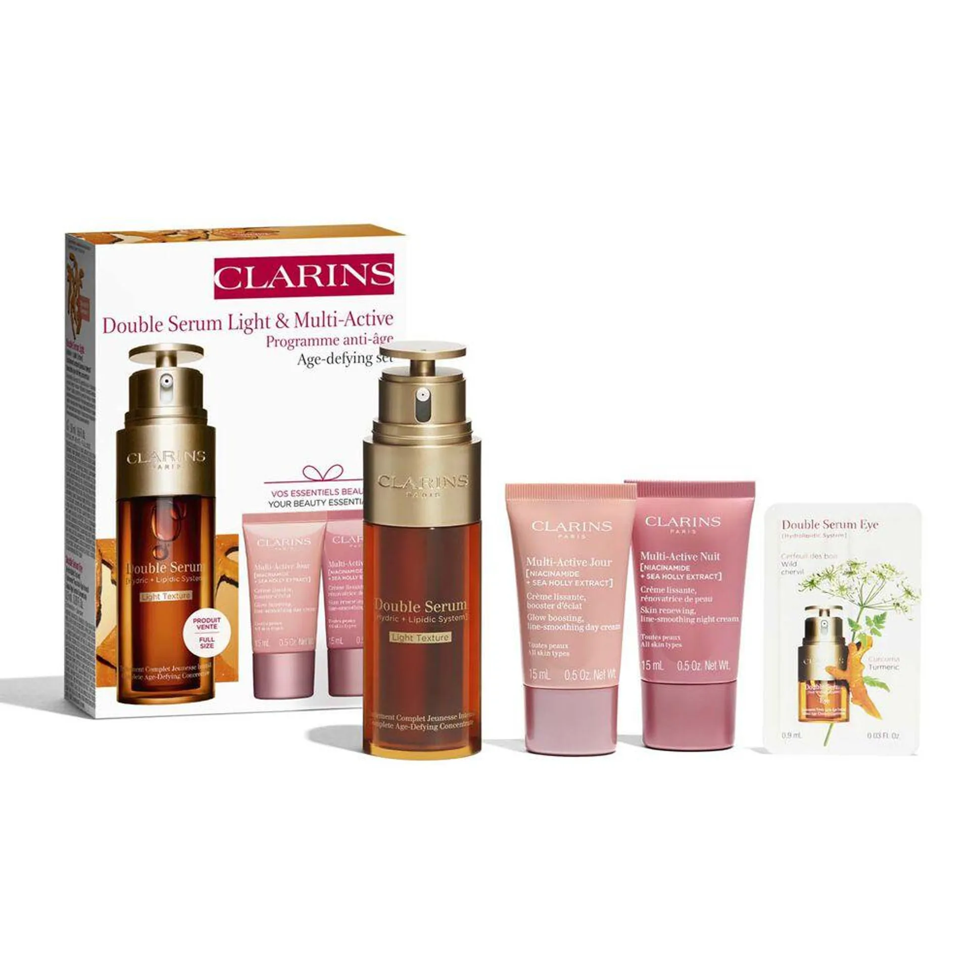 Double Serum Light y Multi-Active. Programa de juventud.