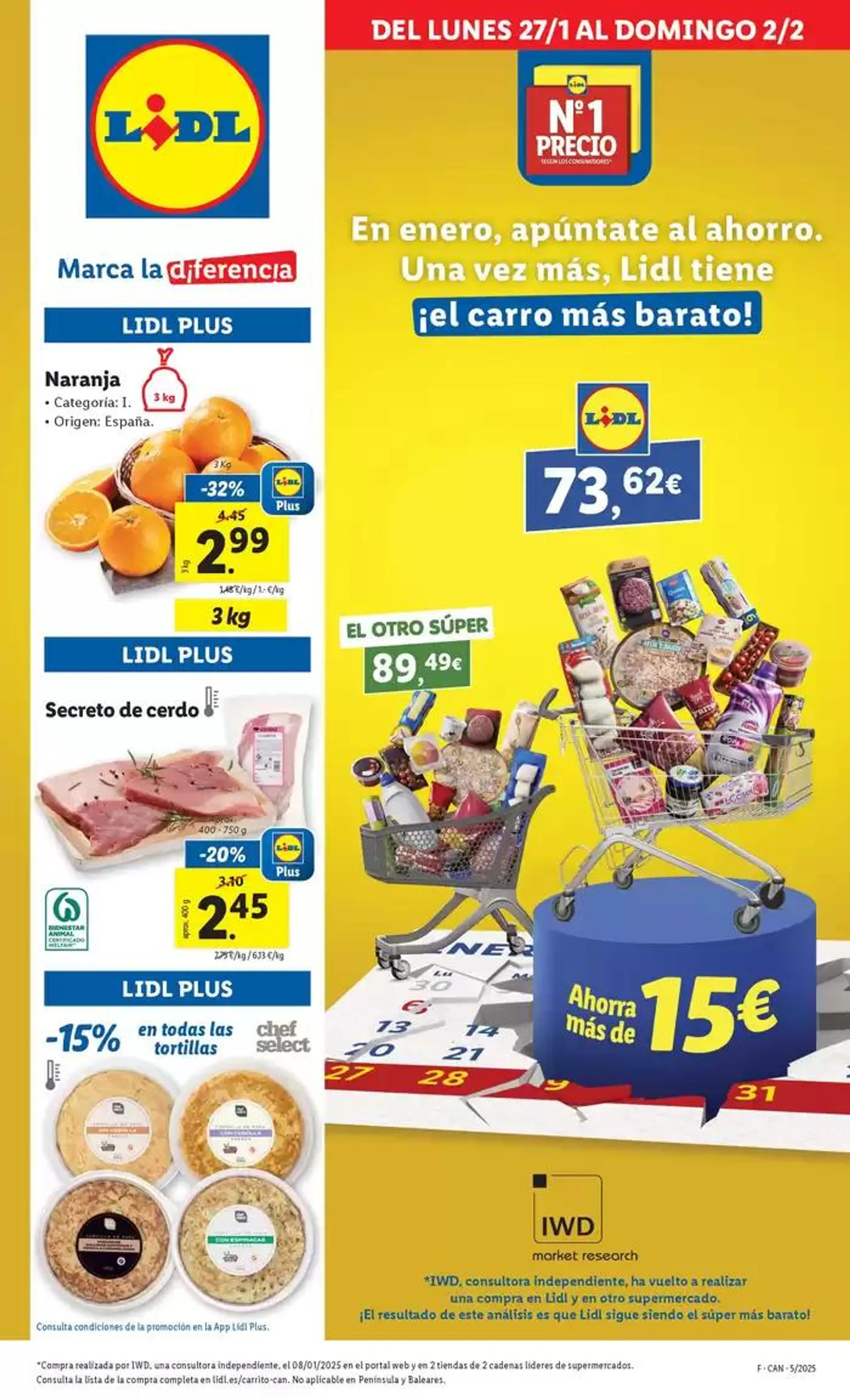 № 1 PRECIO - Ofertas válidas del 27/01 al 02/02 - 1