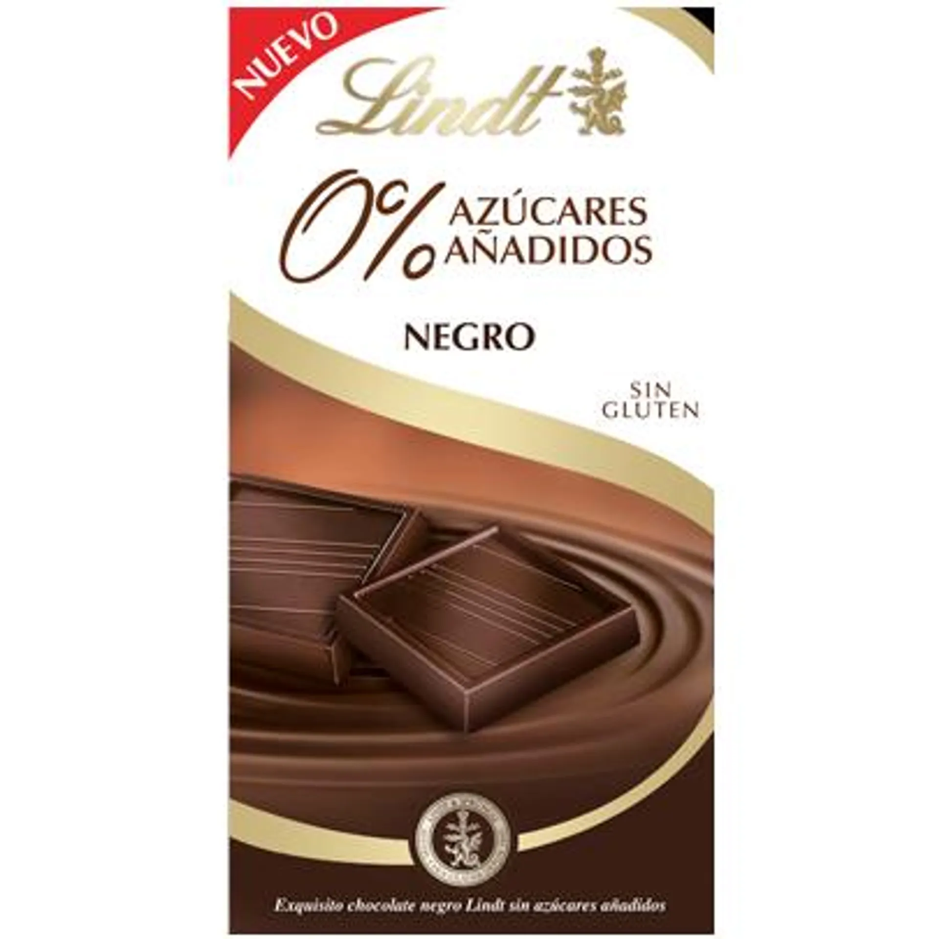 Tableta de Chocolate Negro sin azúcar Lindt - Lindt