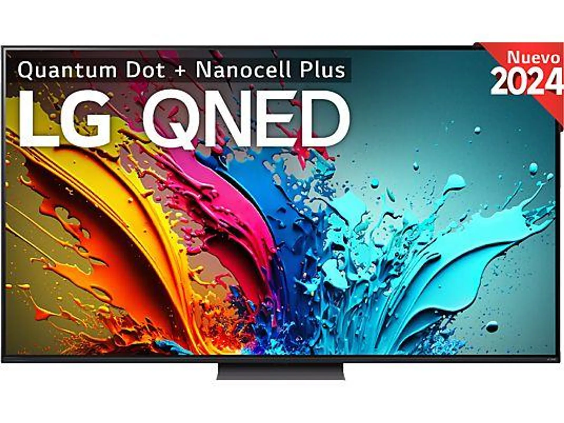 TV QNED 65" - LG 65QNED87T6B, UHD 4K, Procesador Inteligente 4K α8, Smart TV, DVB-T2 (H.265), Negro grafito