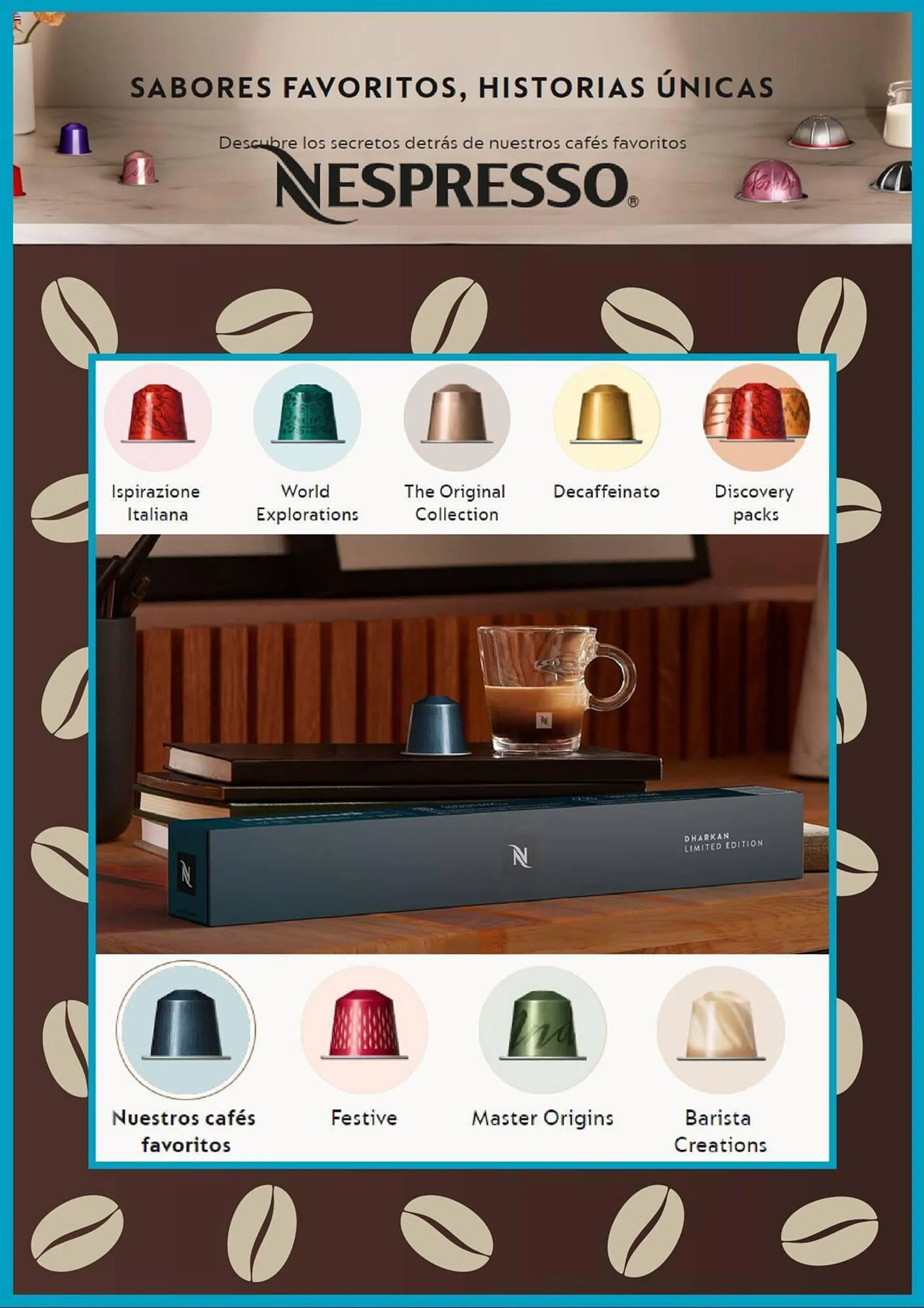 Catálogo de Folleto Nespresso 16 de enero al 27 de julio 2024 - Página 1