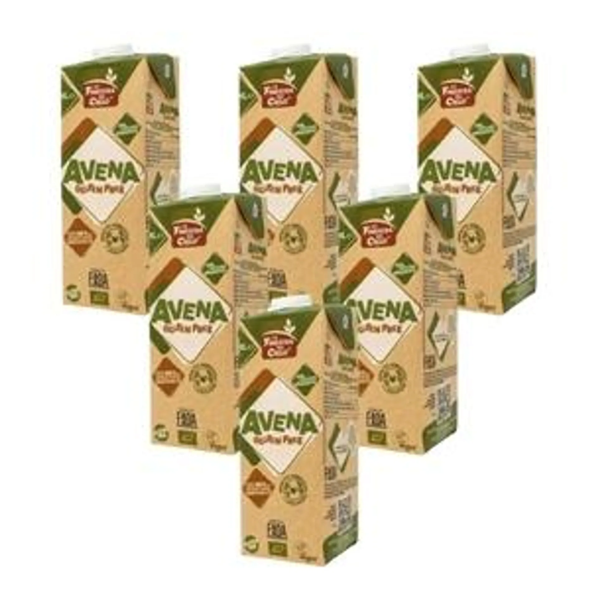 Pack 6 x Bebida de Avena sin Gluten La Finestra Sul Cielo 1 L