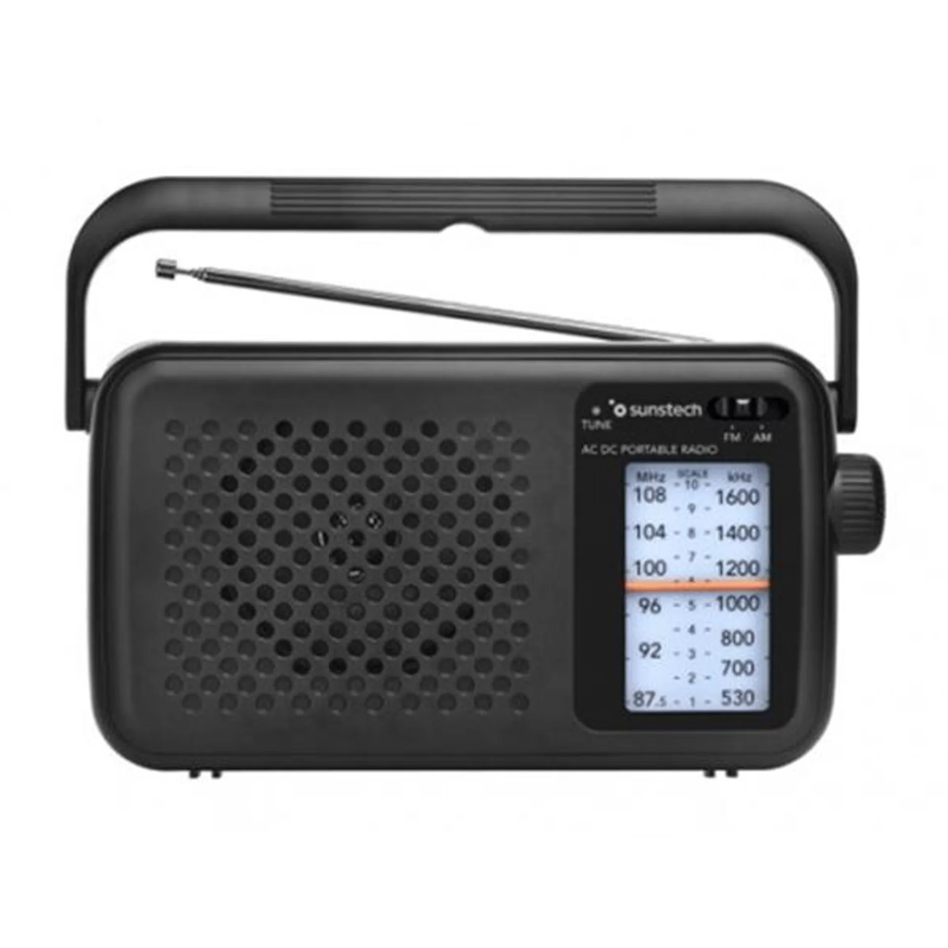 ANALOGIC PORTABLE RADIO AM 530-FM 87.5