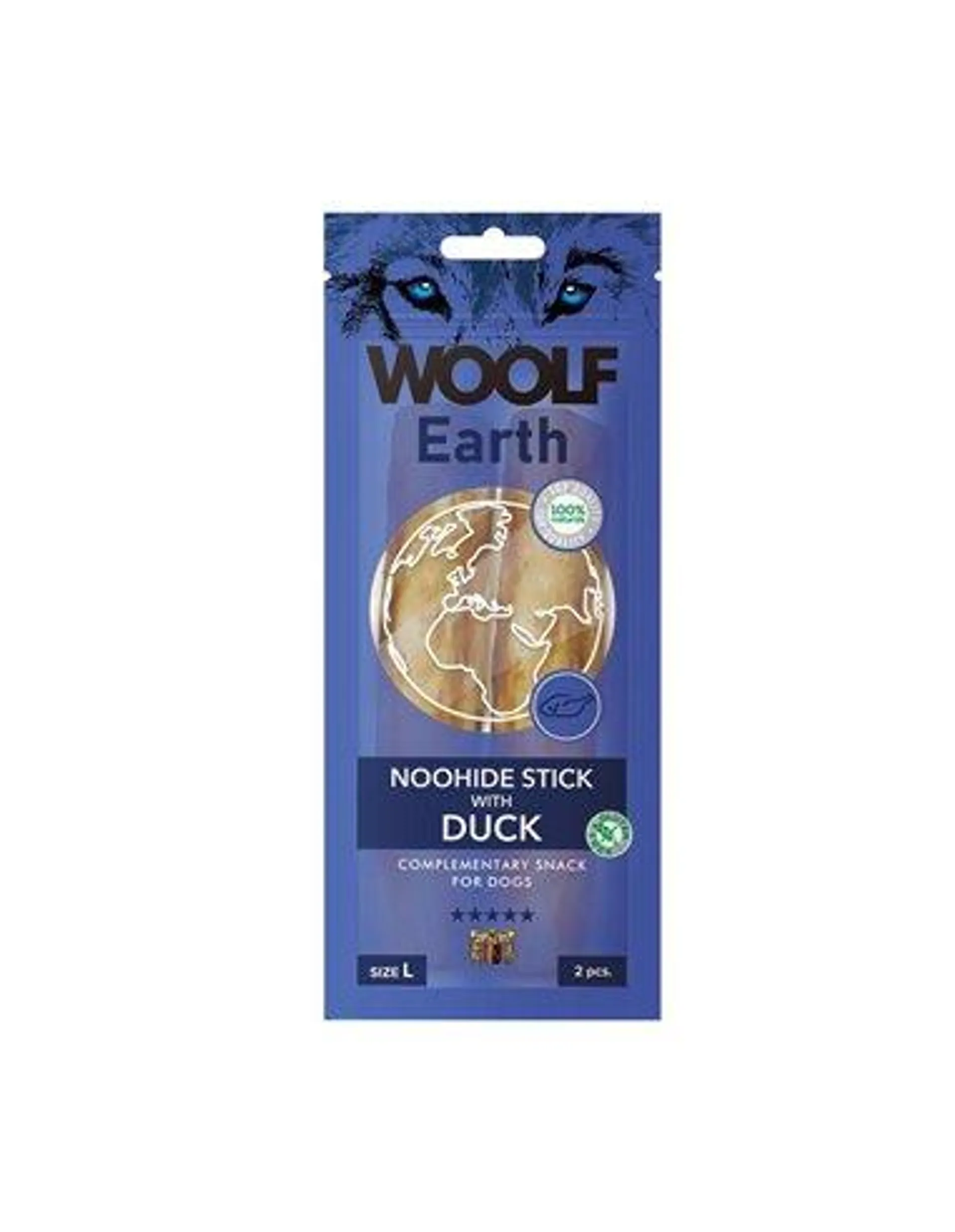 Woolf Earth Sticks with Duck L 85gr