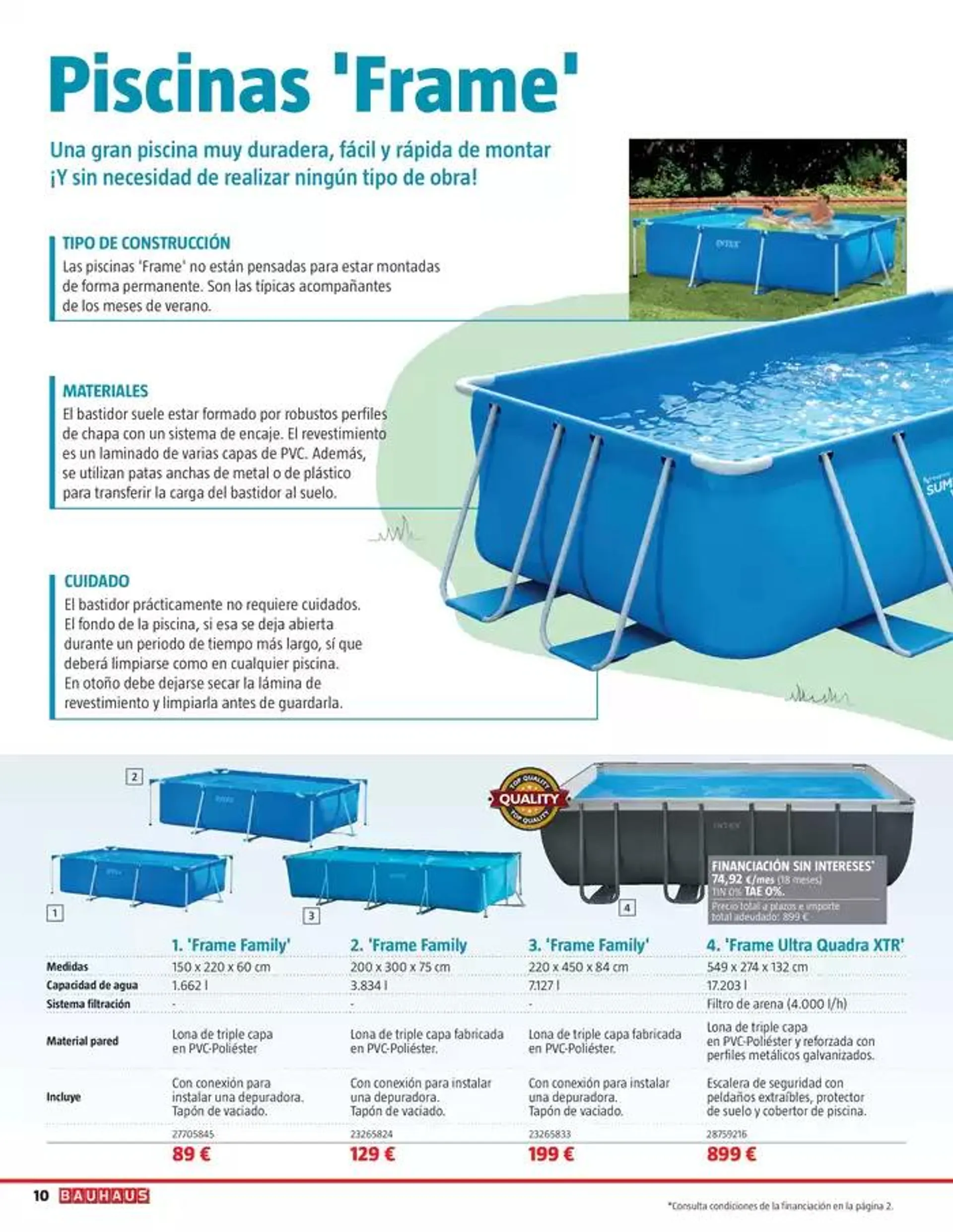 Catálogo de Piscinas, spa, limpieza y Mantenimiento 8 de mayo al 7 de junio 2025 - Página 10