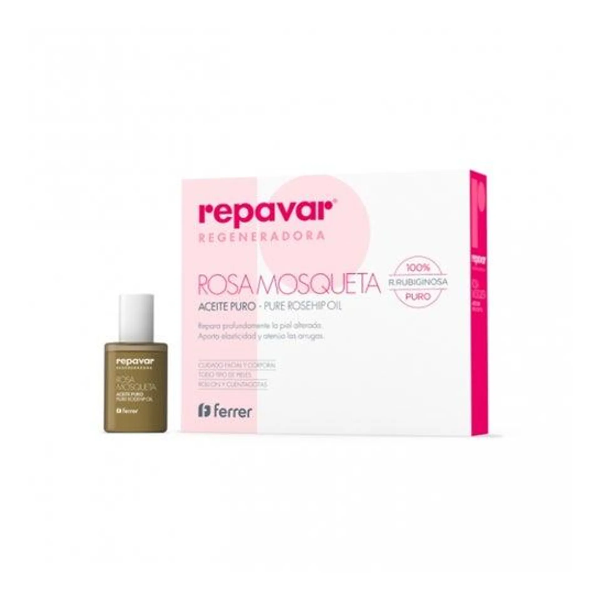 Repavar Regeneradora Rosa Mosqueta Aceite Puro 15ml