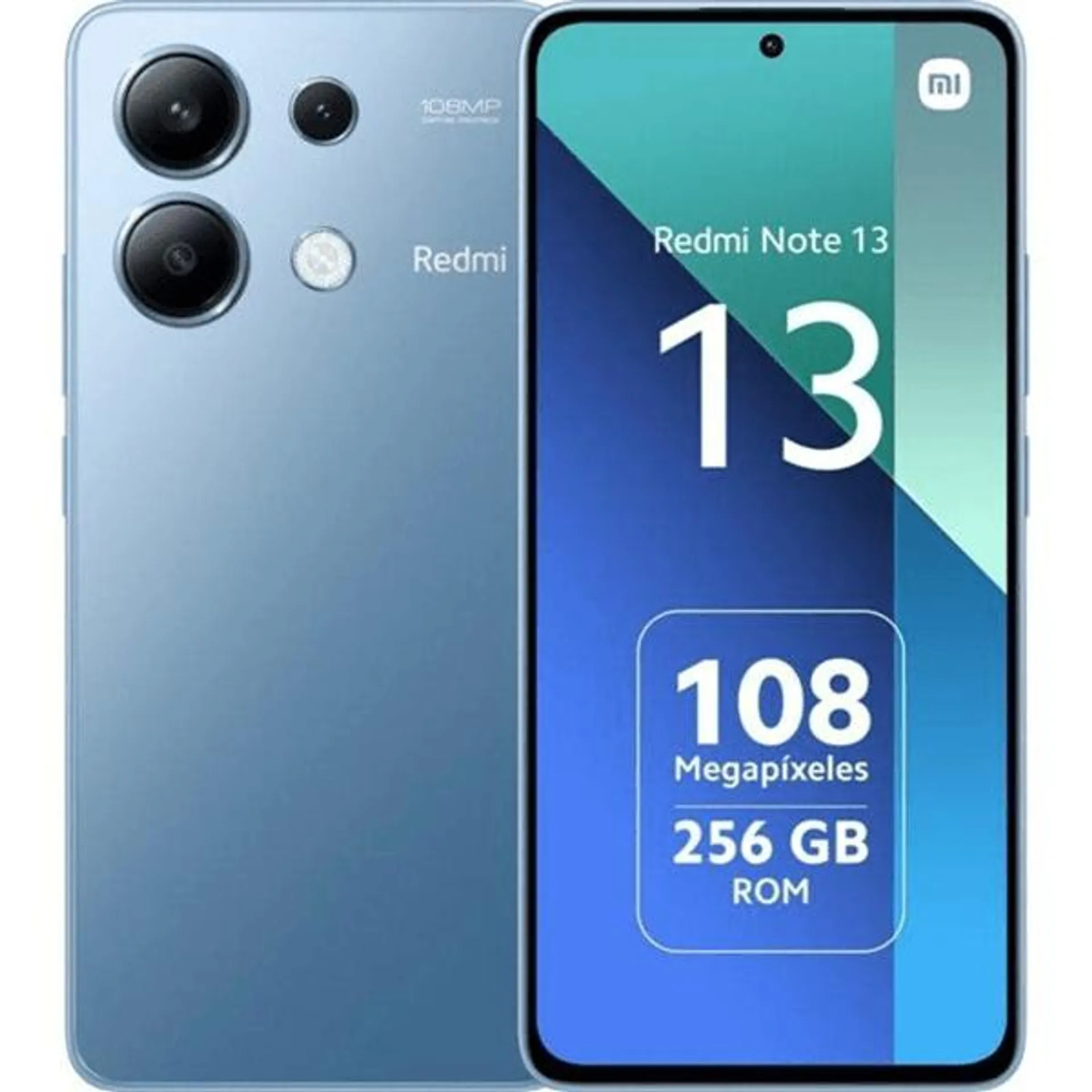 TELEFONO MOVIL LIBRE XIAOMI REDMI NOTE 13 6.67P-OCTA CORE-8GB-256GB-ANDROID 13-BLUE