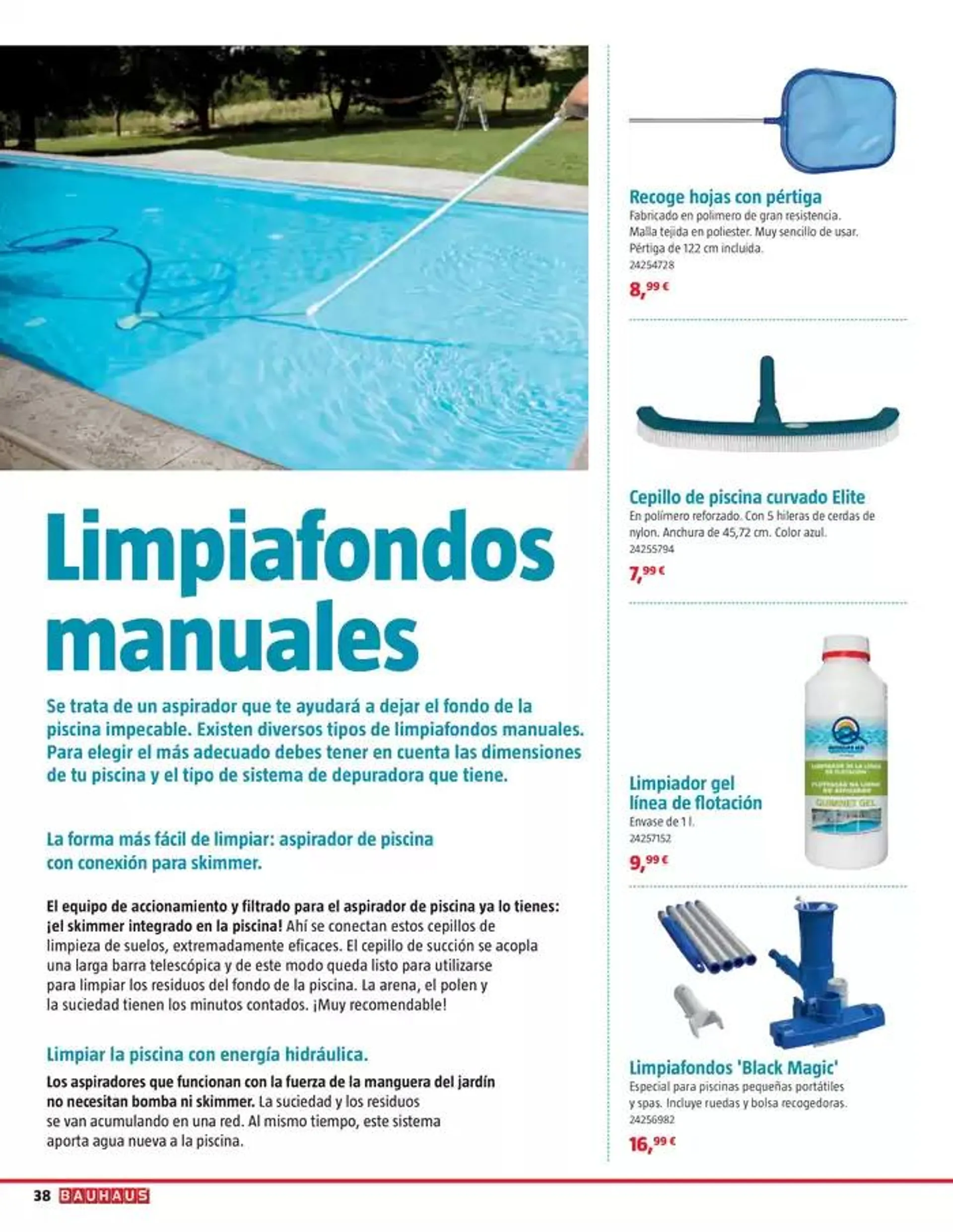 Catálogo de Piscinas, spa, limpieza y Mantenimiento 8 de mayo al 7 de junio 2025 - Página 38