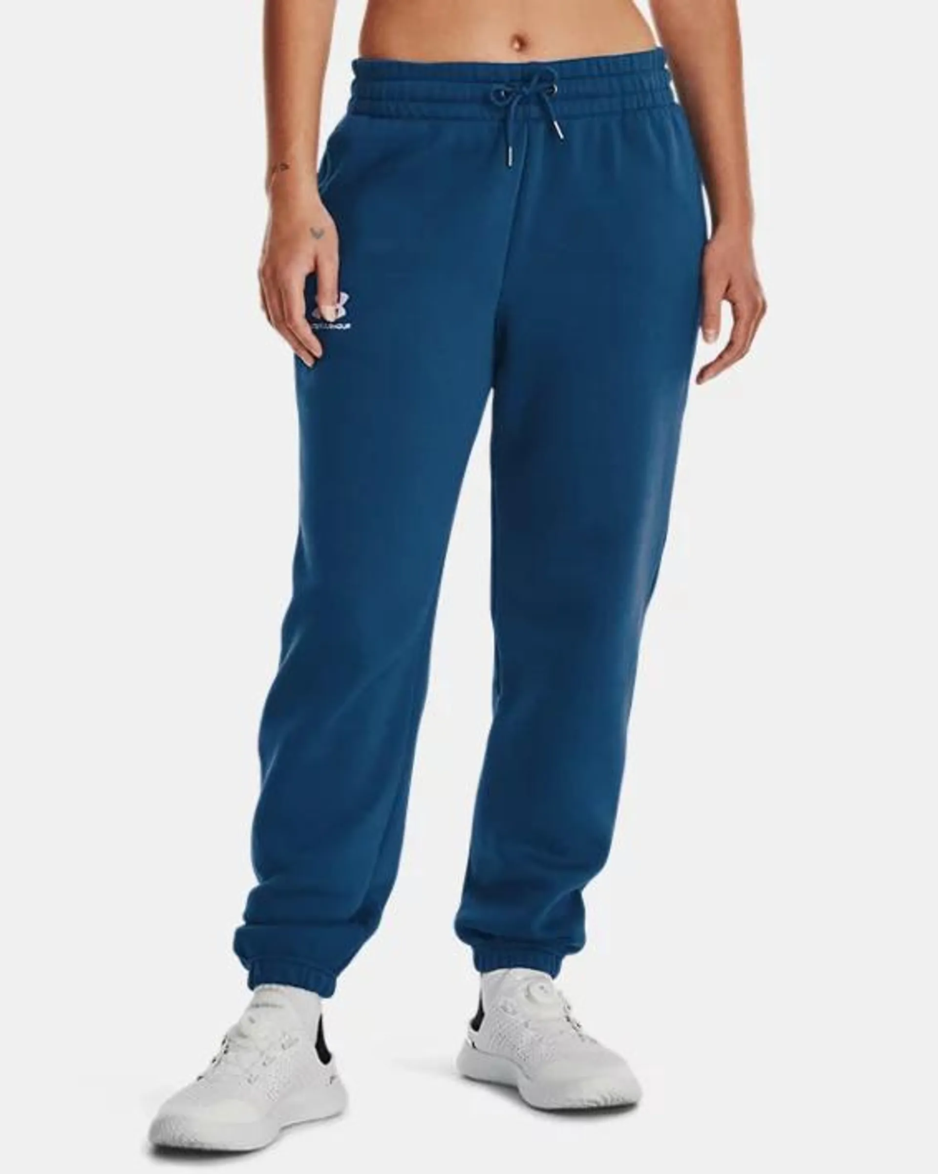 Jogger de tejido Fleece UA Essential para mujer