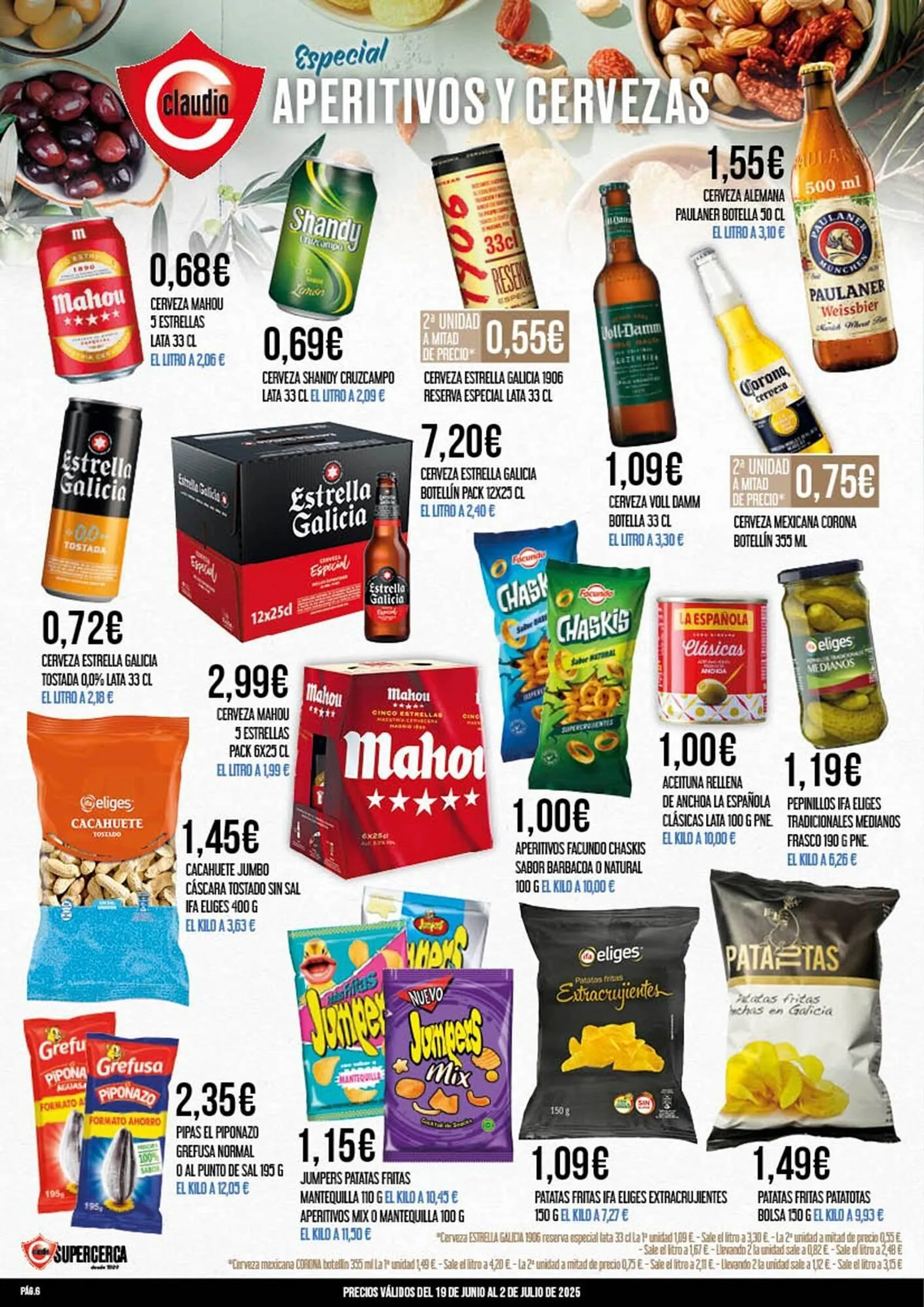 Catálogo de Folleto Claudio 19 de junio al 2 de julio 2025 - Página 6