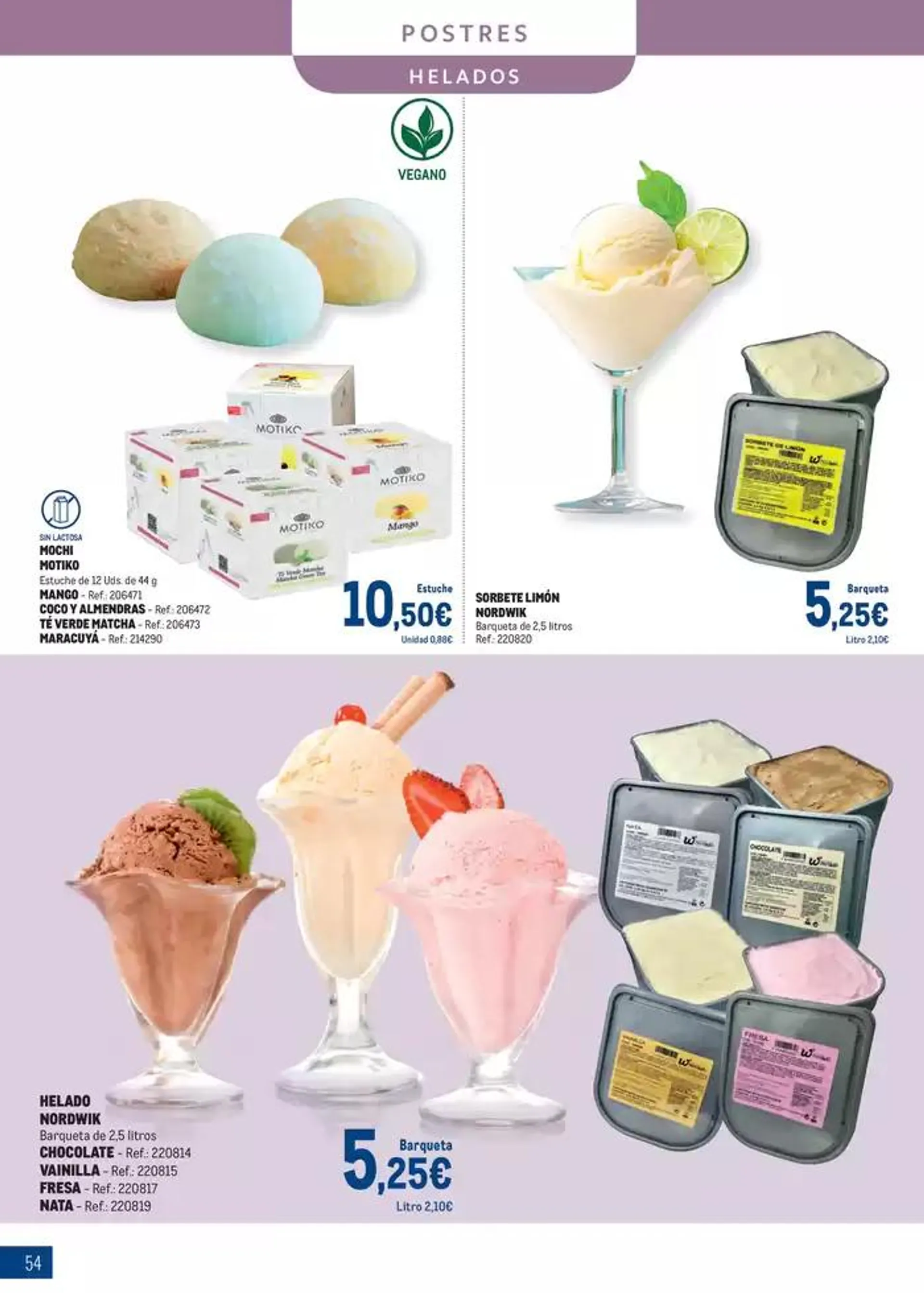 Catálogo de Especial Congelados Sur II 5 de mayo al 1 de junio 2025 - Página 54