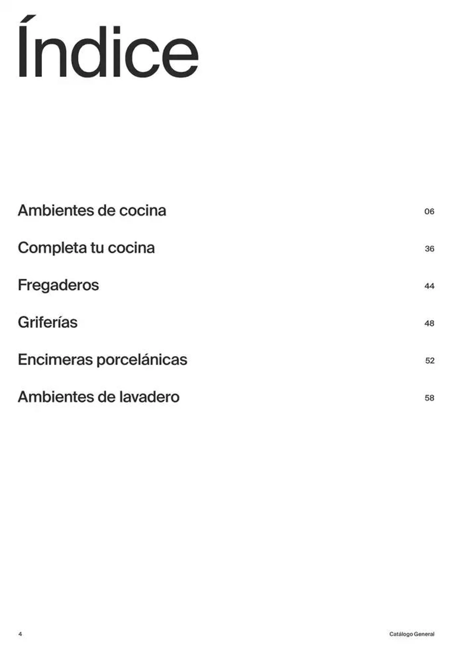 Catálogo de Roca Cocinas 9 de enero al 31 de diciembre 2025 - Página 4