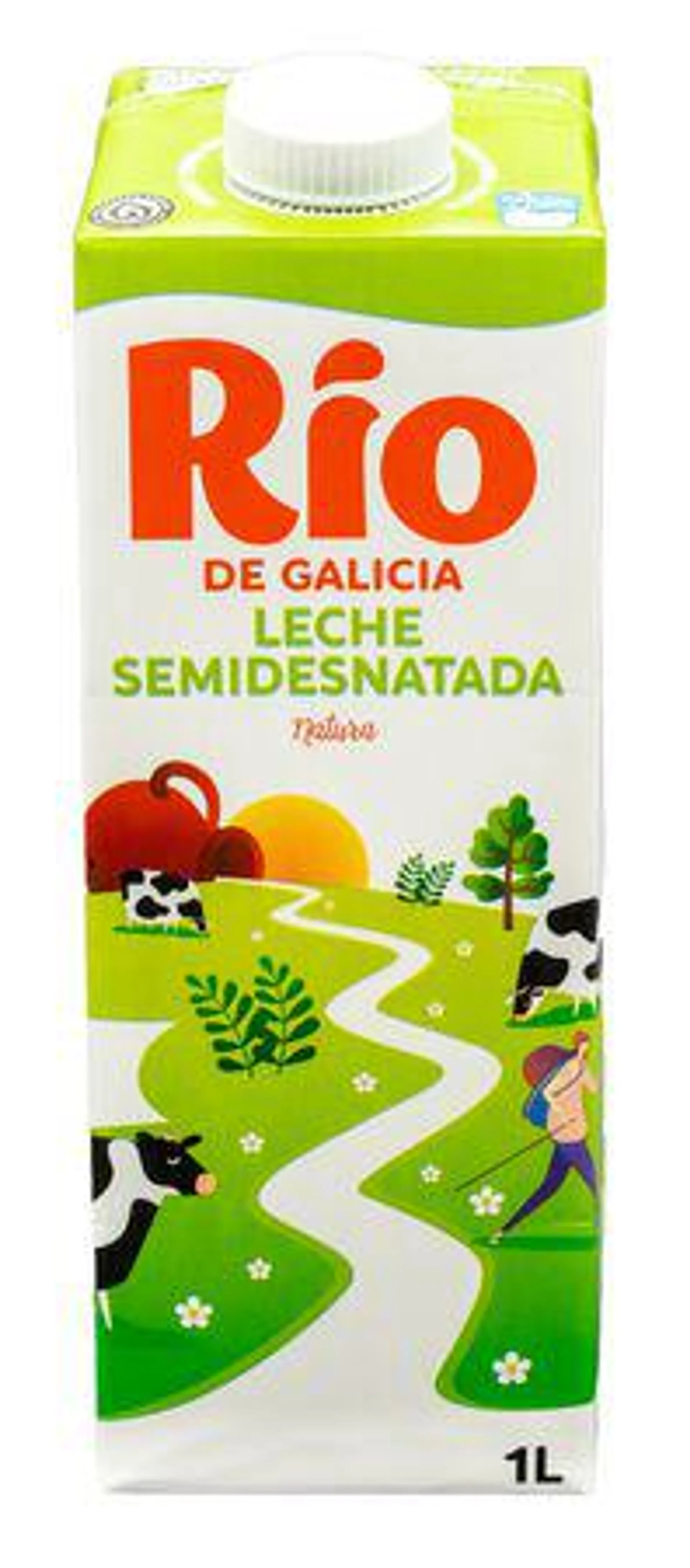 Leche Río 1l semidesnatada