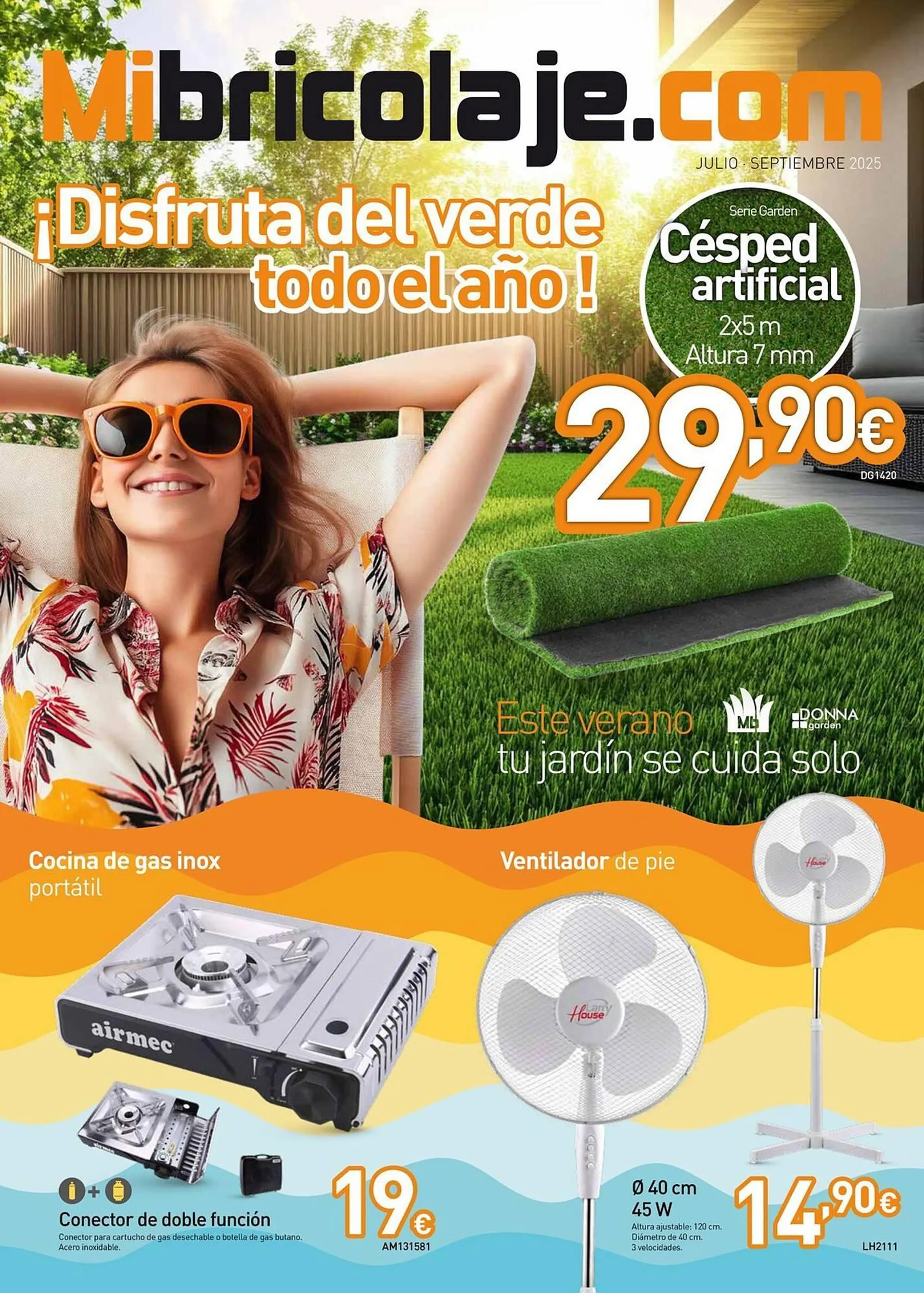 Catálogo de Folleto Mi Bricolaje 9 de julio al 30 de septiembre 2025 - Página 1